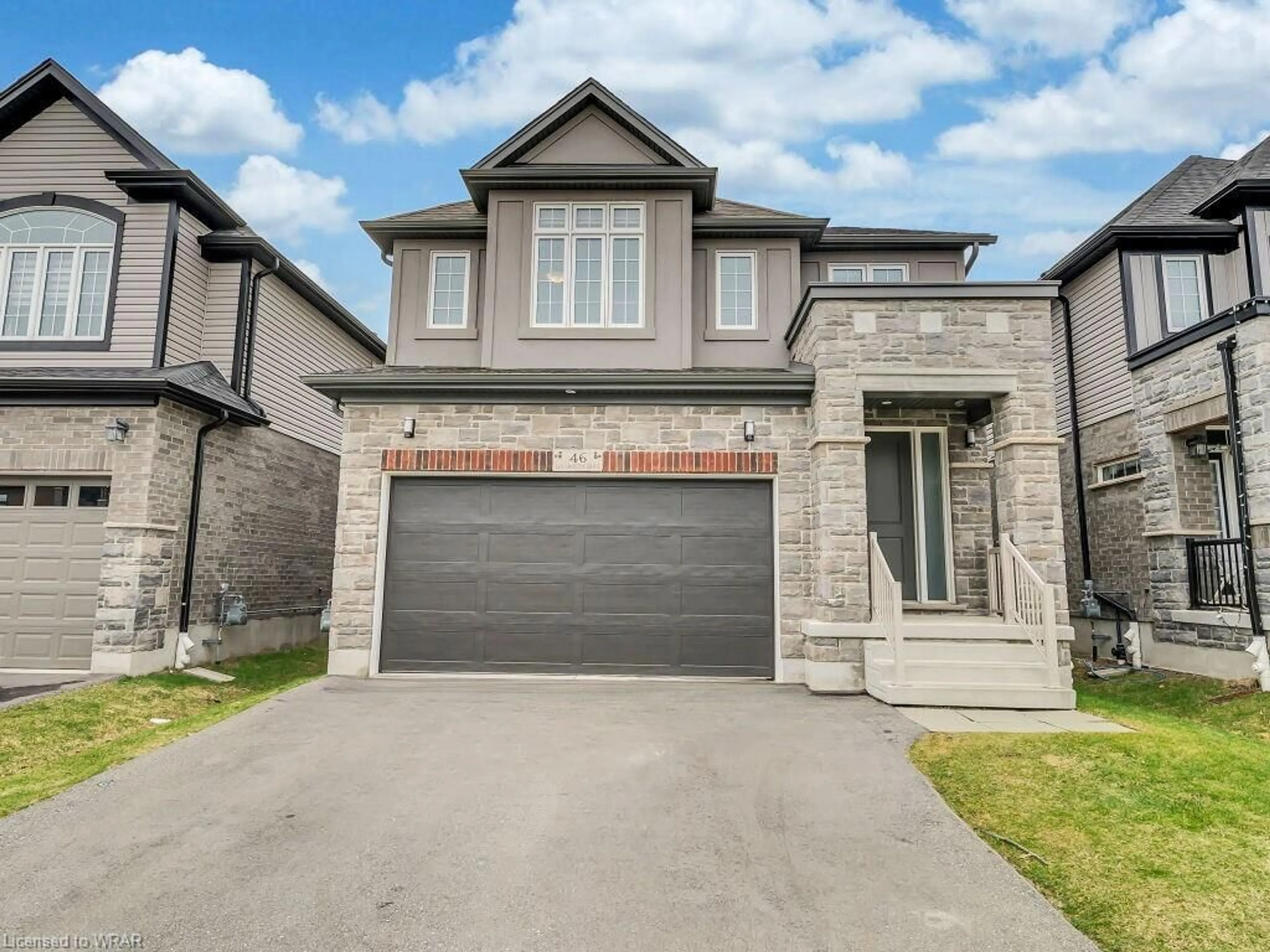 Frontside or backside of a home for 46 Ian Ormston Dr, Kitchener Ontario N2P 0K2