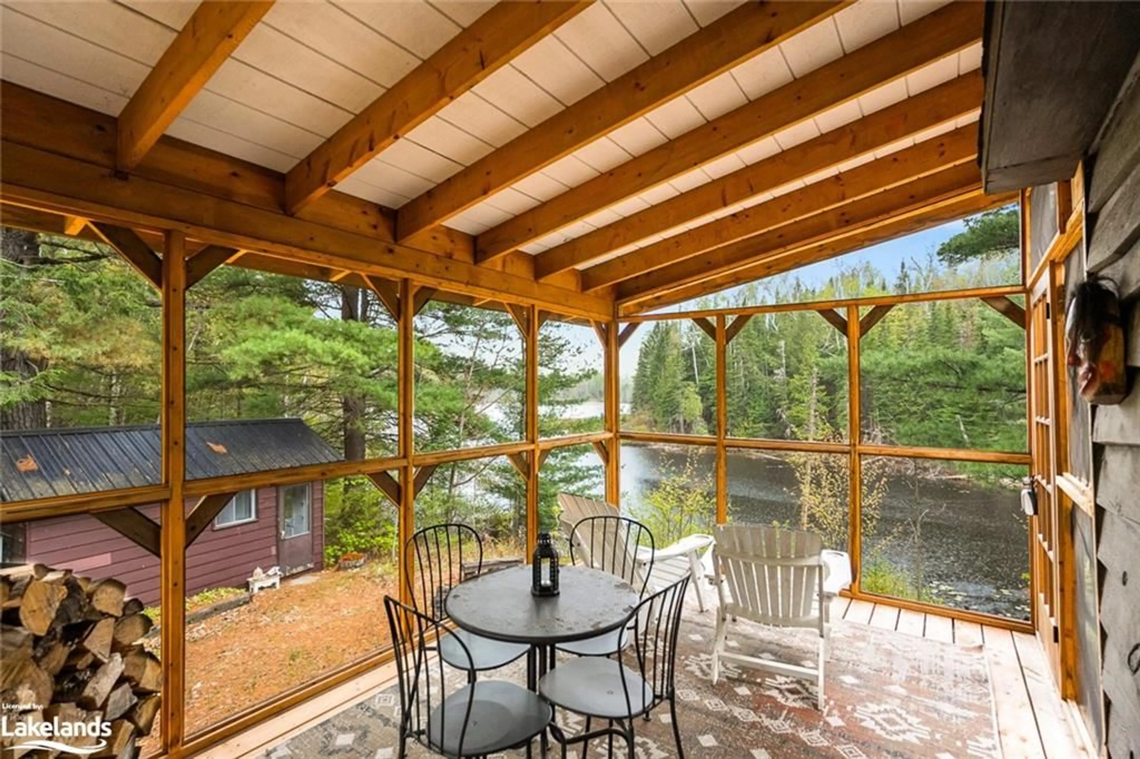 Patio for 2460 Fred Jones Rd, Haliburton Ontario K0M 1S0