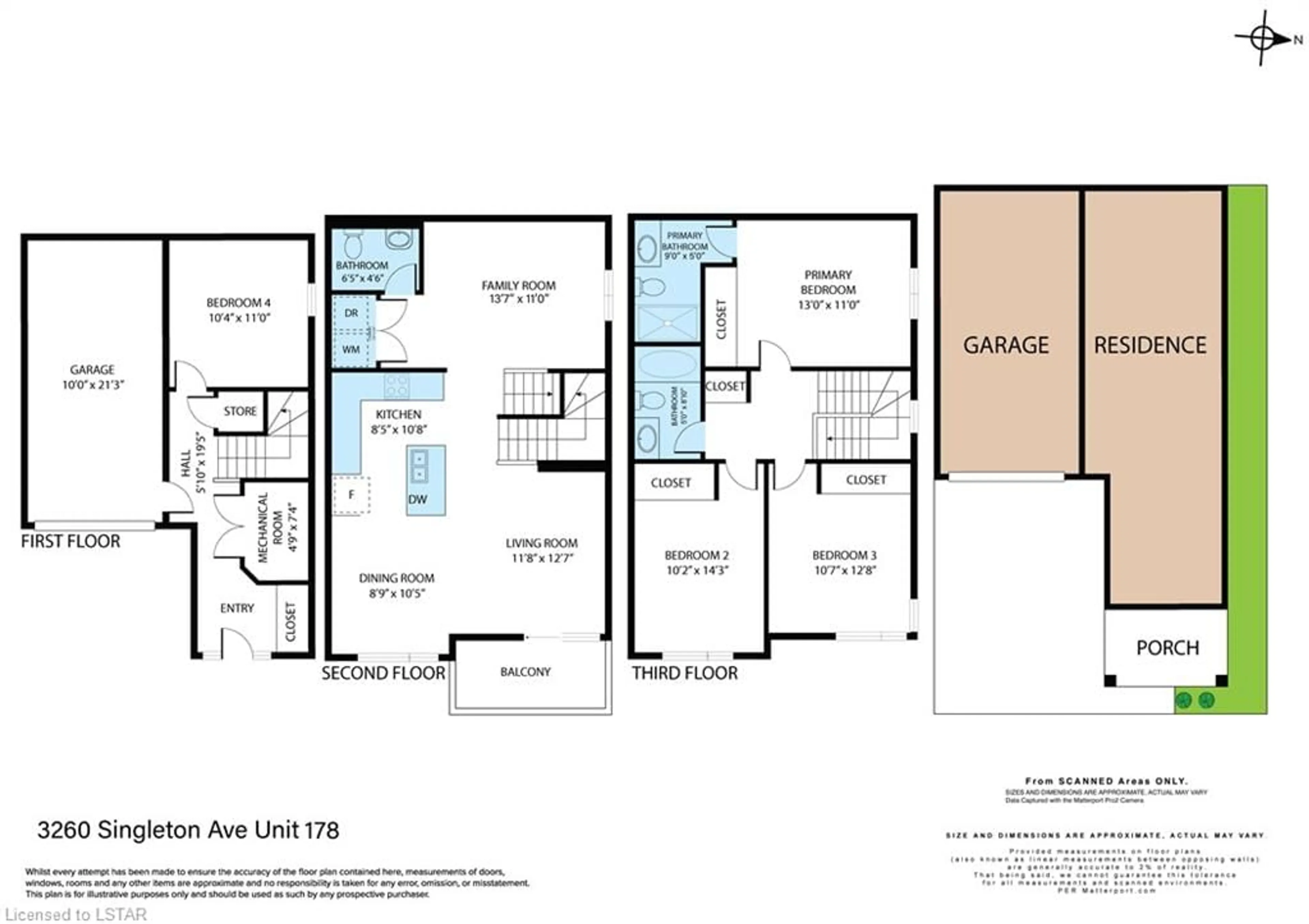 Floor plan for 3260 Singleton Ave #178, London Ontario N6L 0E7