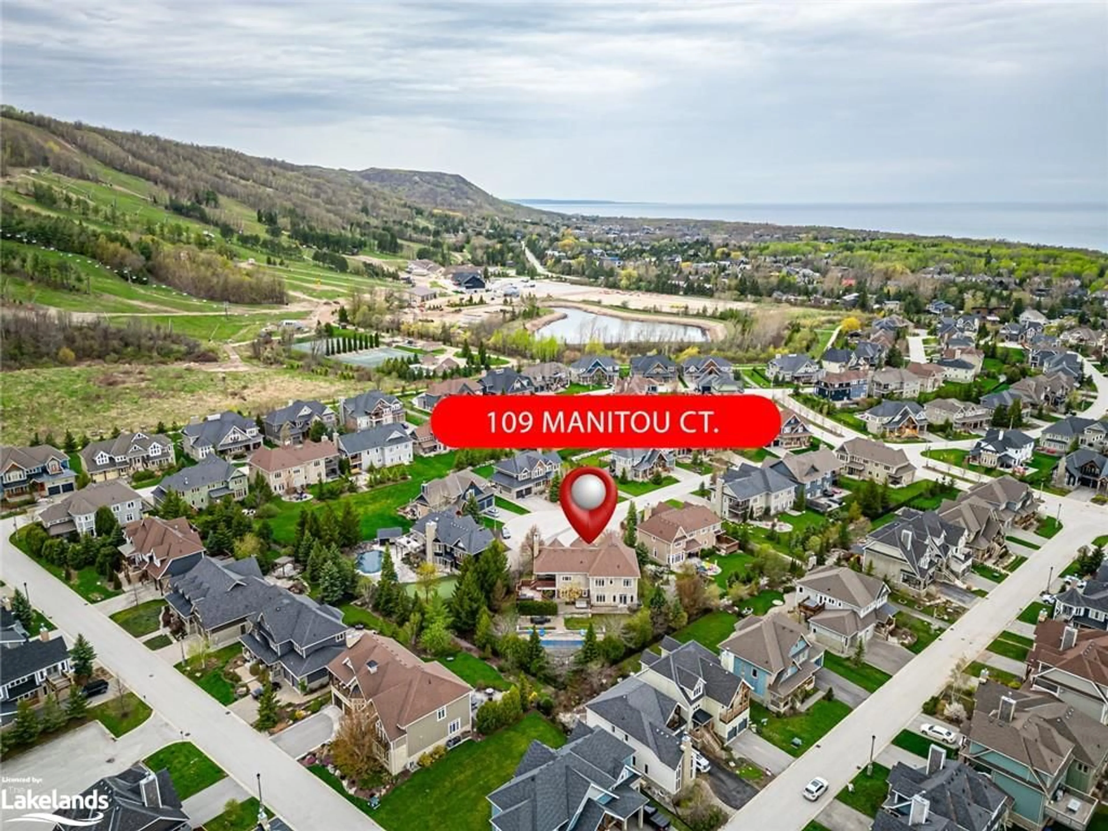 Street view for 109 Manitou Crt, The Blue Mountains Ontario L9Y 0K8
