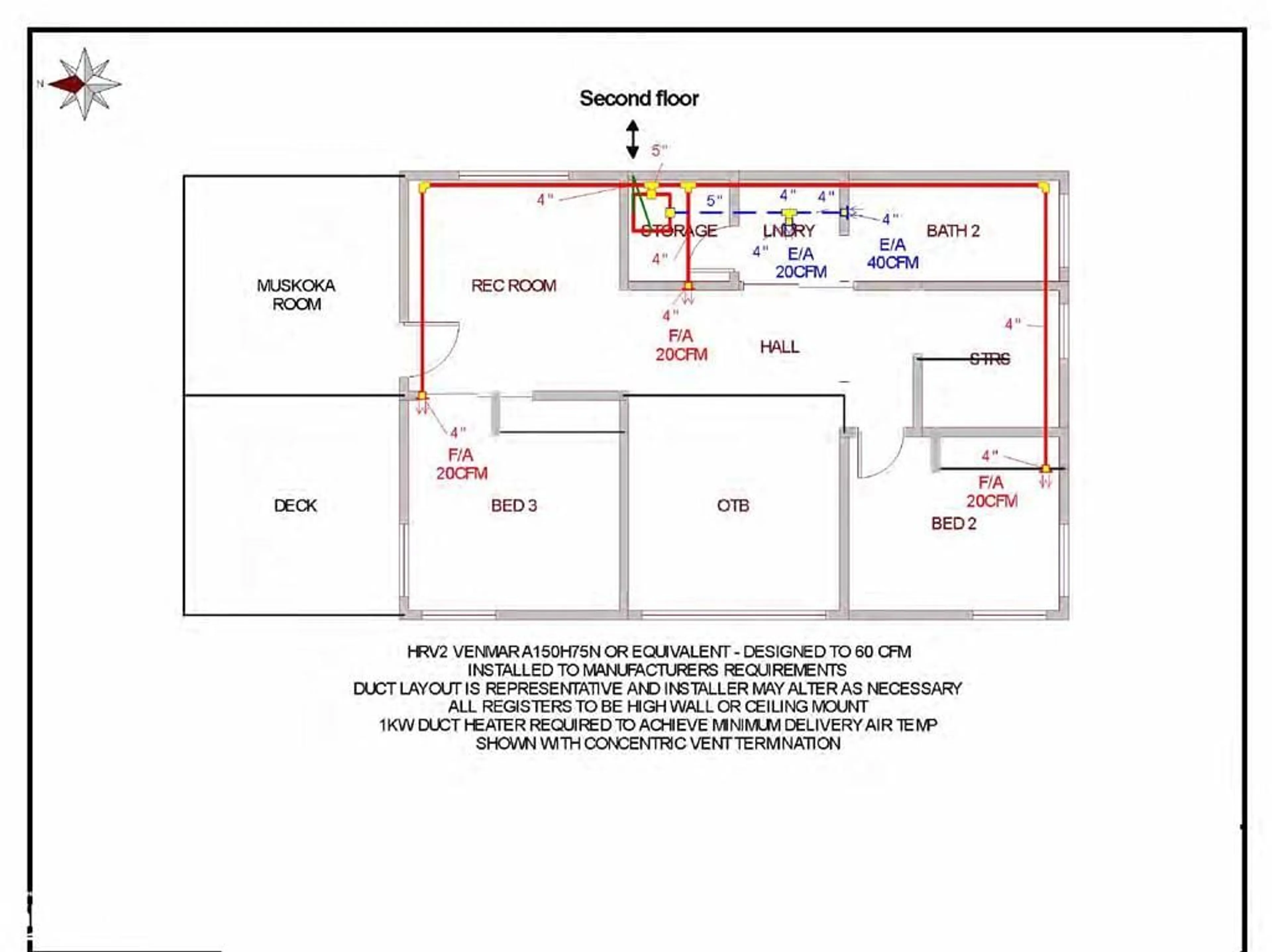 Floor plan for 1765 Gravenhurst Pky, Gravenhurst Ontario P1P 1R3