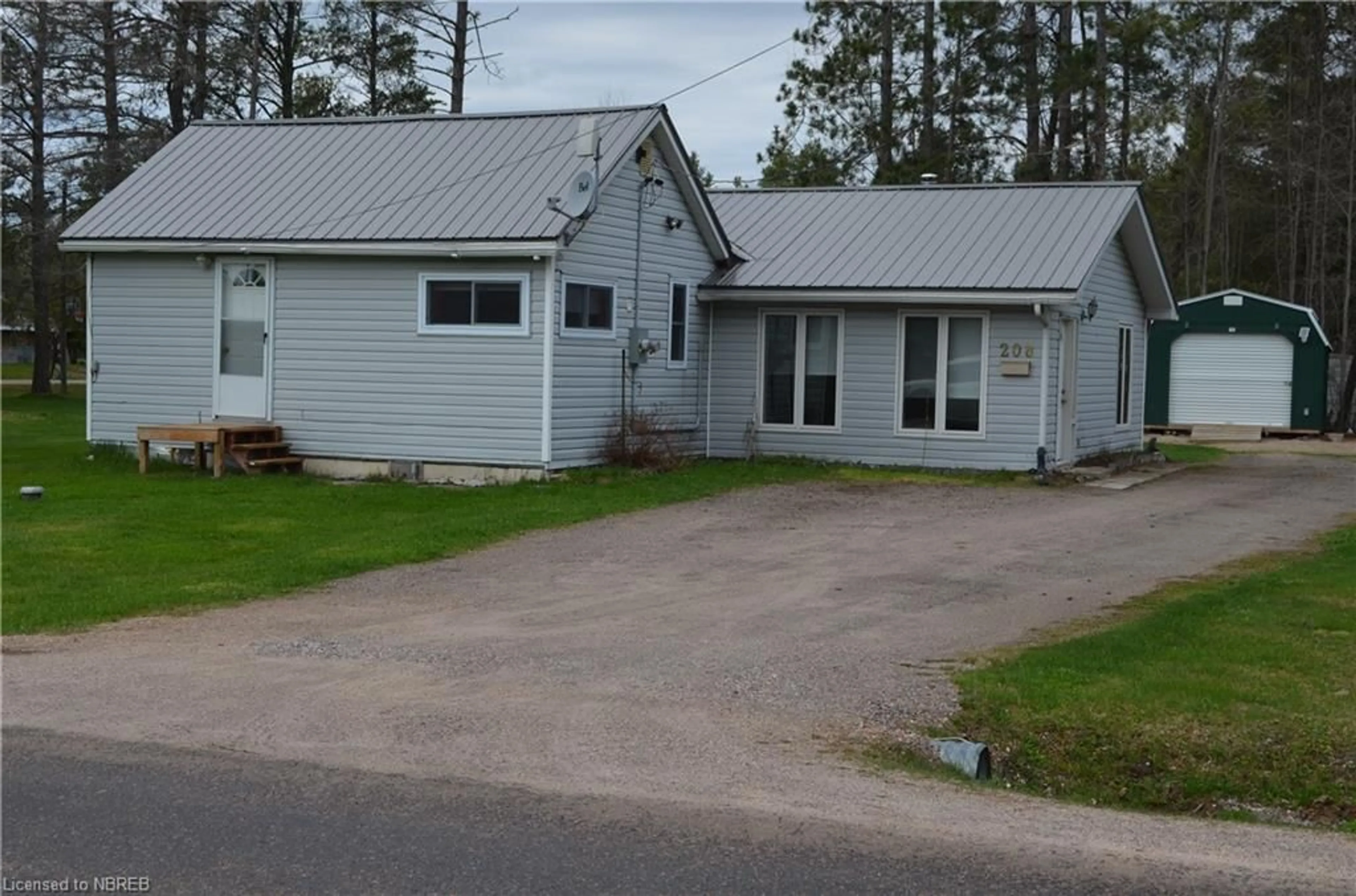 Outside view for 208 Sweezy St, Trout Creek Ontario P0H 2L0