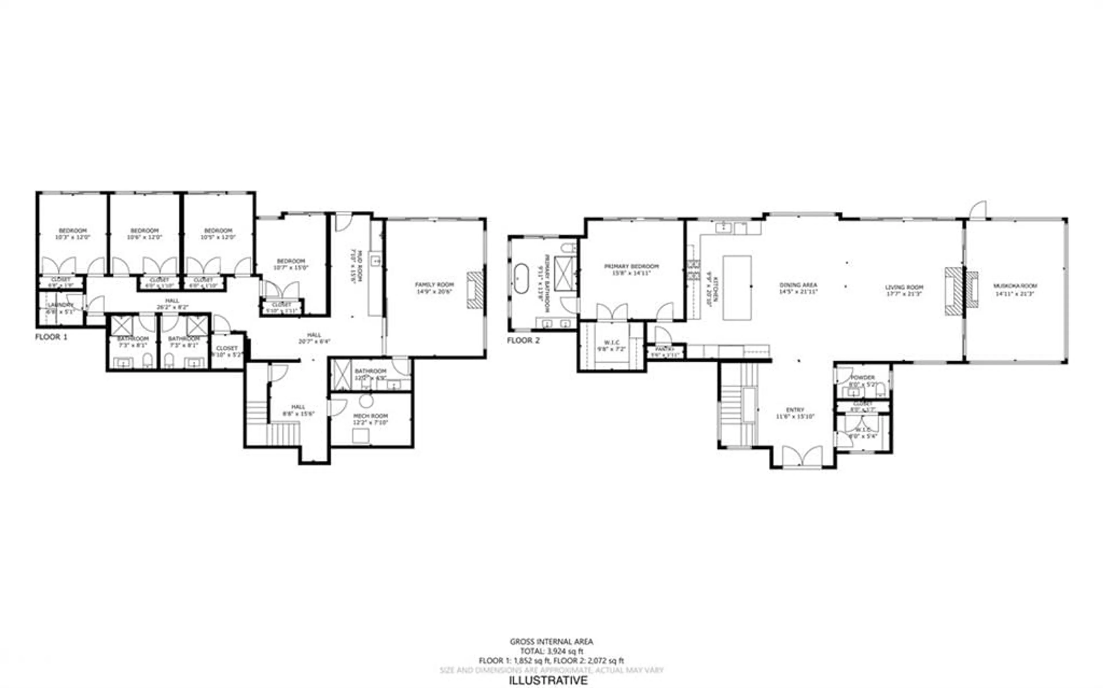 Floor plan for 10 Misty Morn Rd, Seguin Ontario P0C 1J0