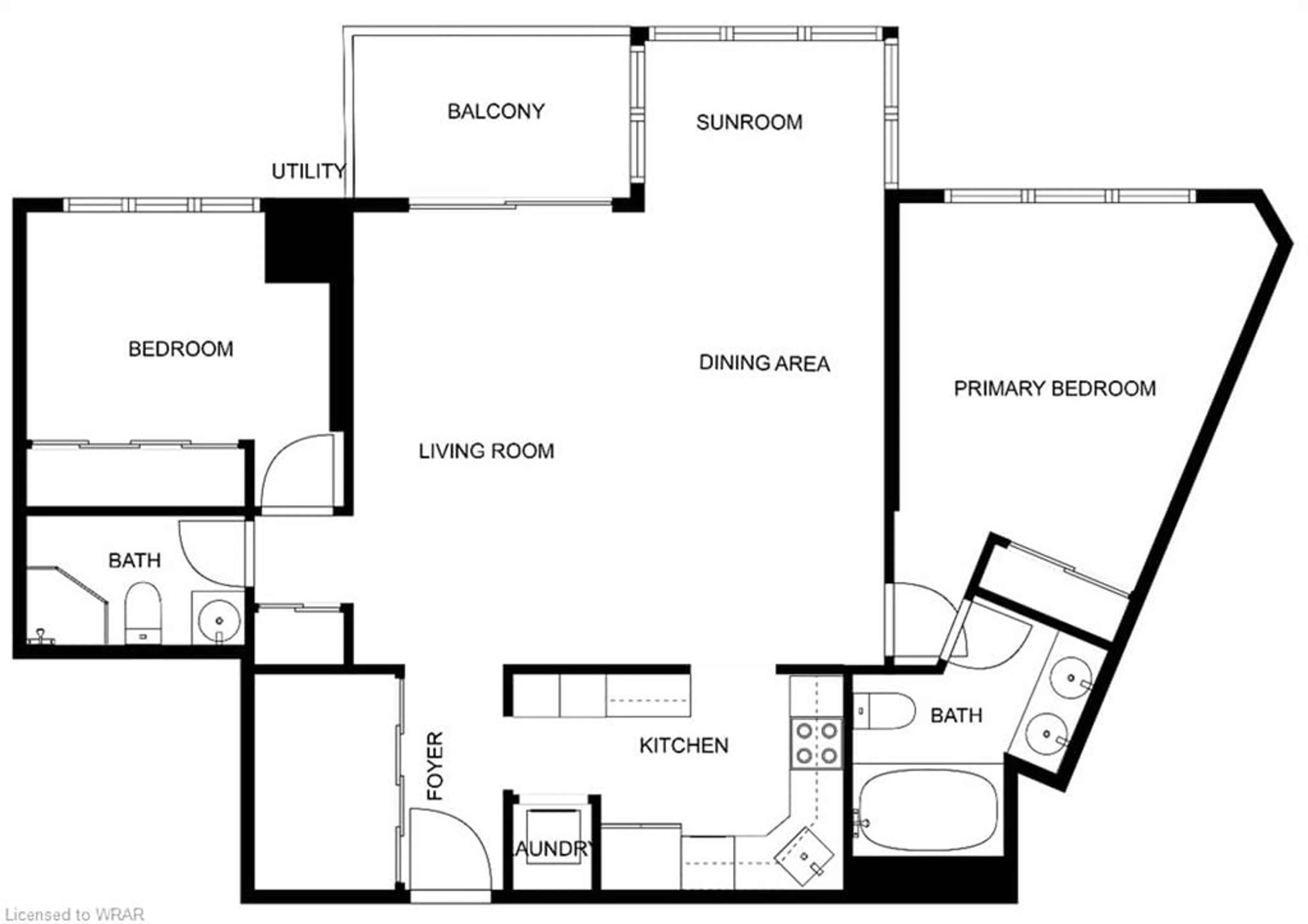 Floor plan for 237 King St #611, Cambridge Ontario N3H 5L2