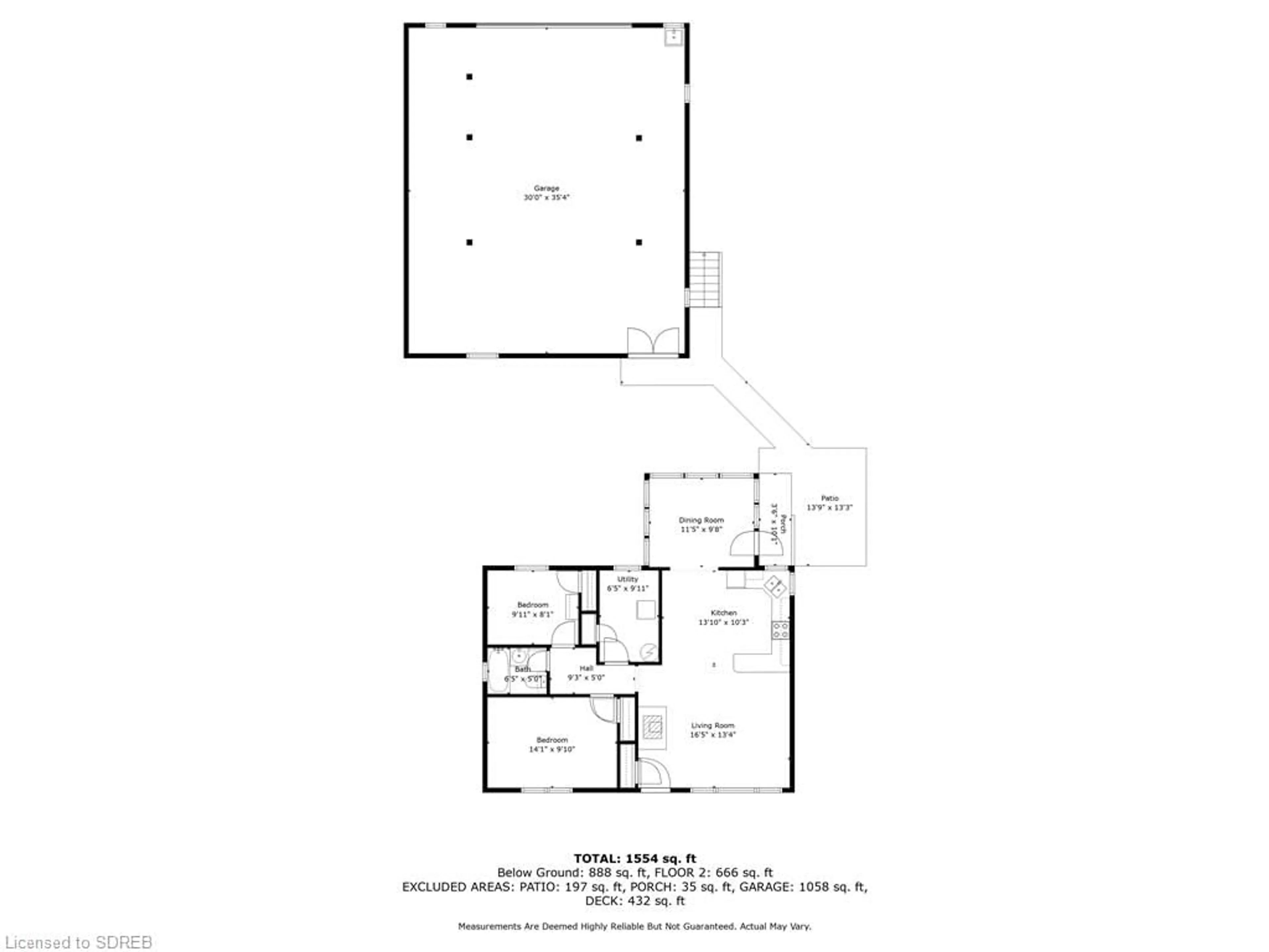 Floor plan for 23 Willow Ave, Long Point Ontario N0E 1M0