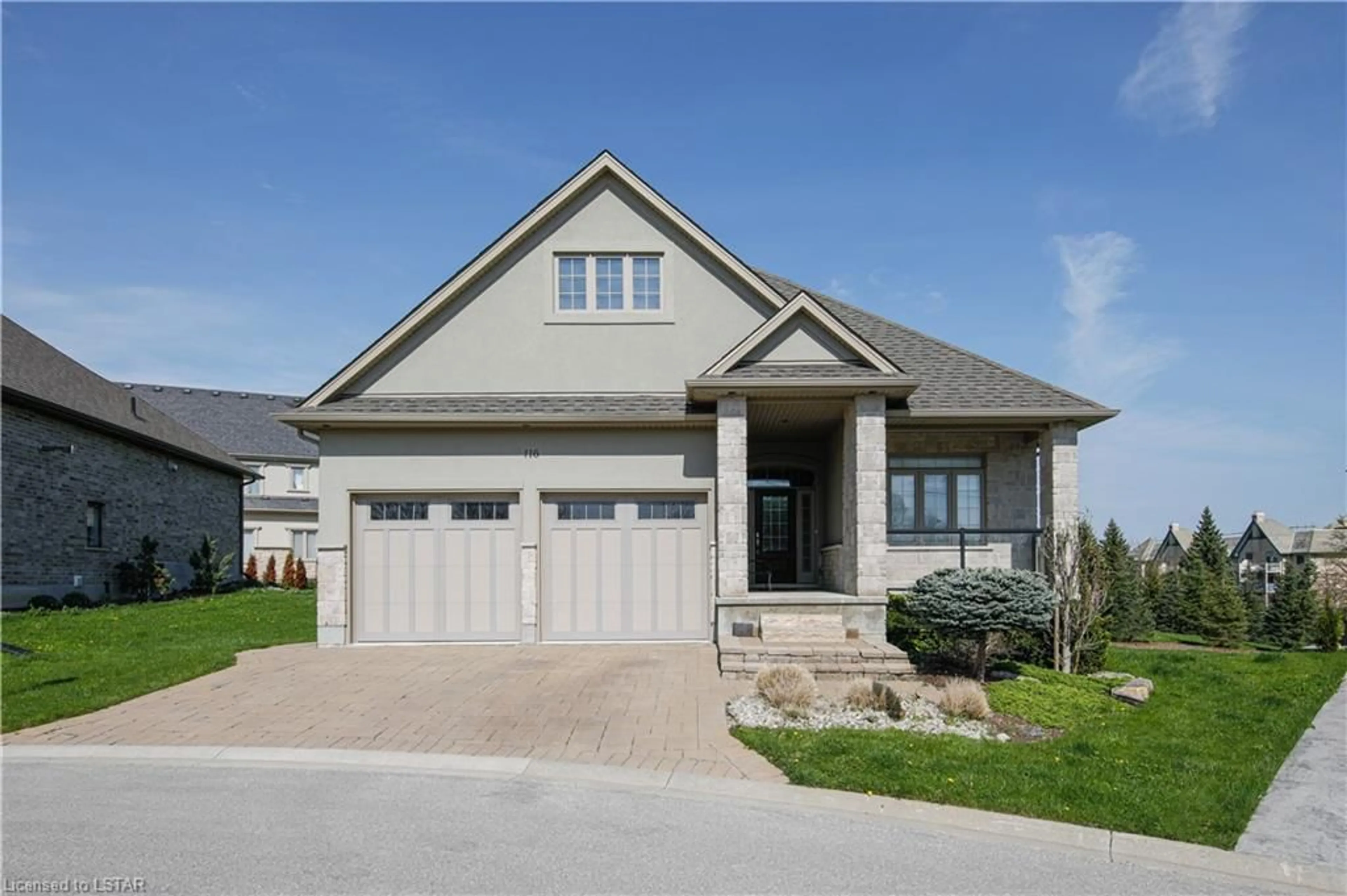 Frontside or backside of a home for 116 Woodholme Close, London Ontario N6G 0H2