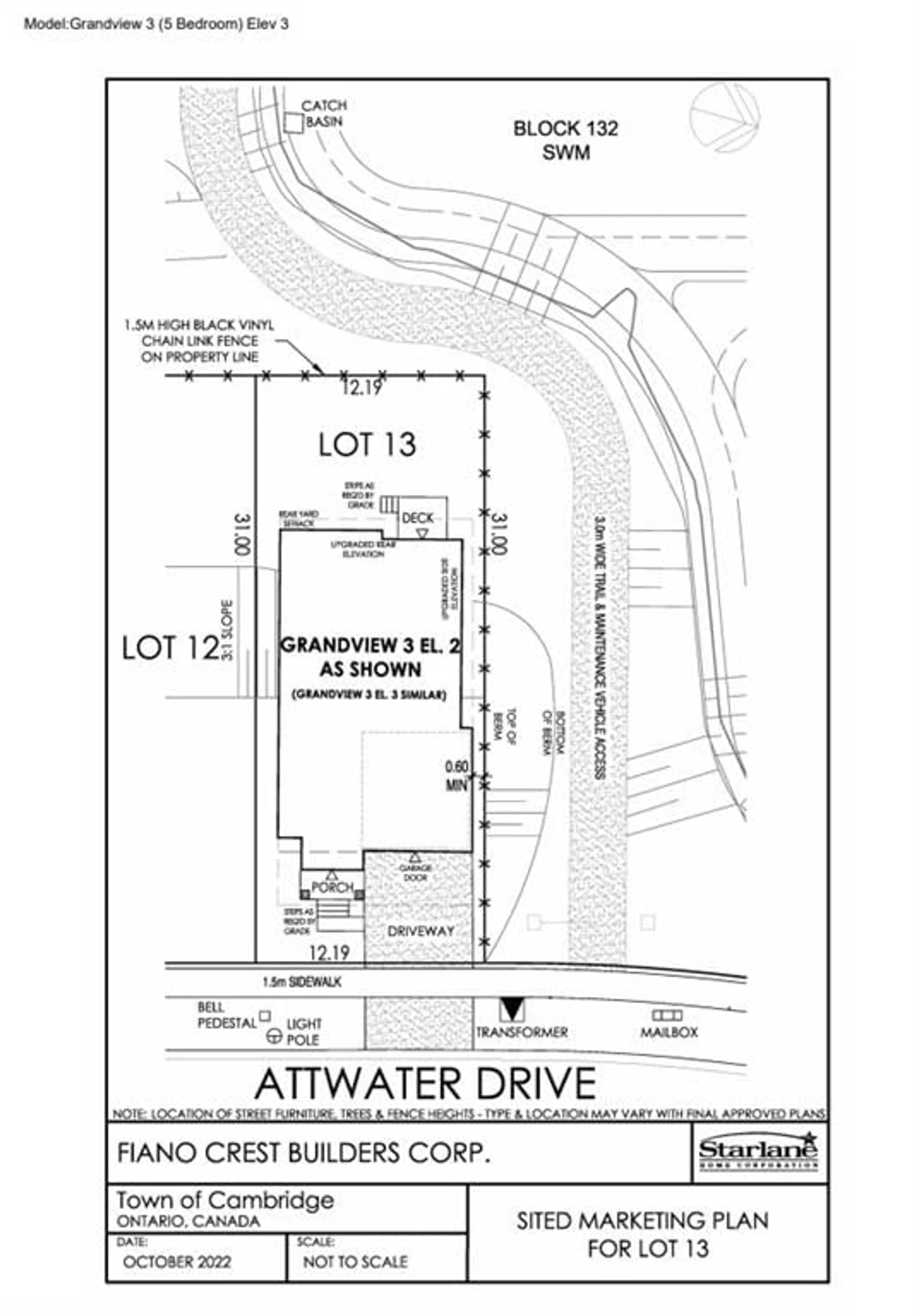 Floor plan for 85 Attwater Dr, Cambridge Ontario N1T 0G6