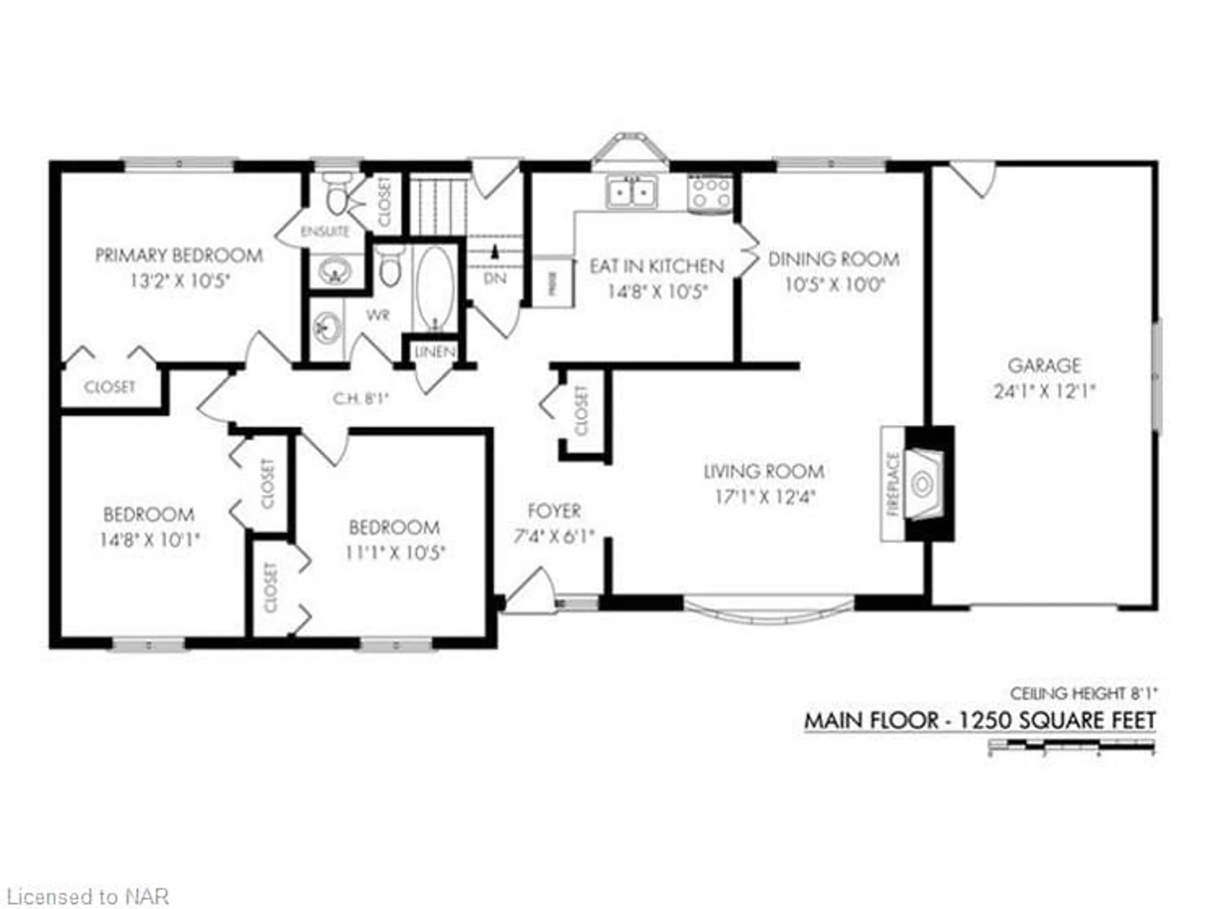 Floor plan for 90 Dorchester Rd, Grimsby Ontario L3M 1A8