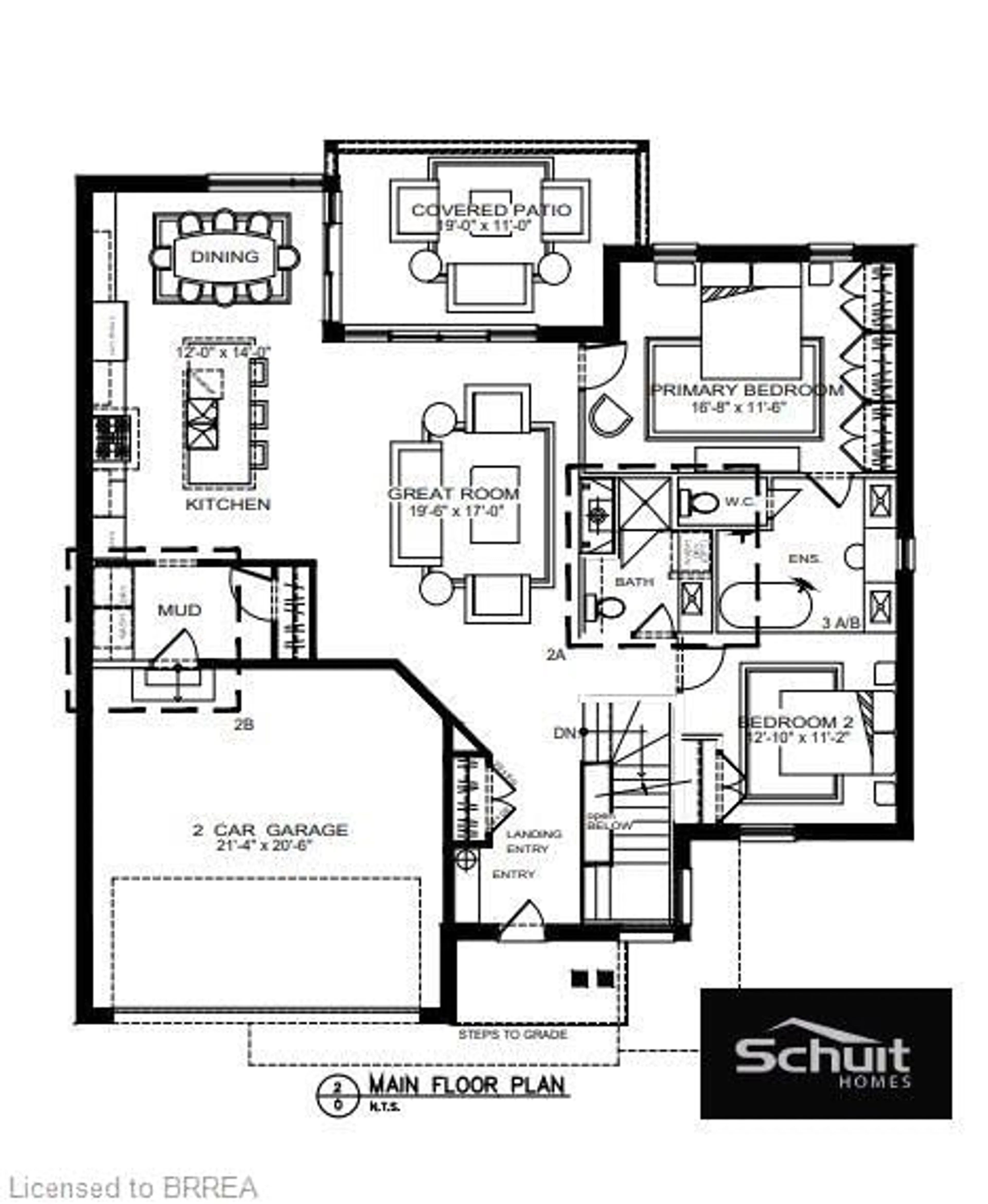 Floor plan for 141 Parkside Dr, Brantford Ontario N3T 0S9