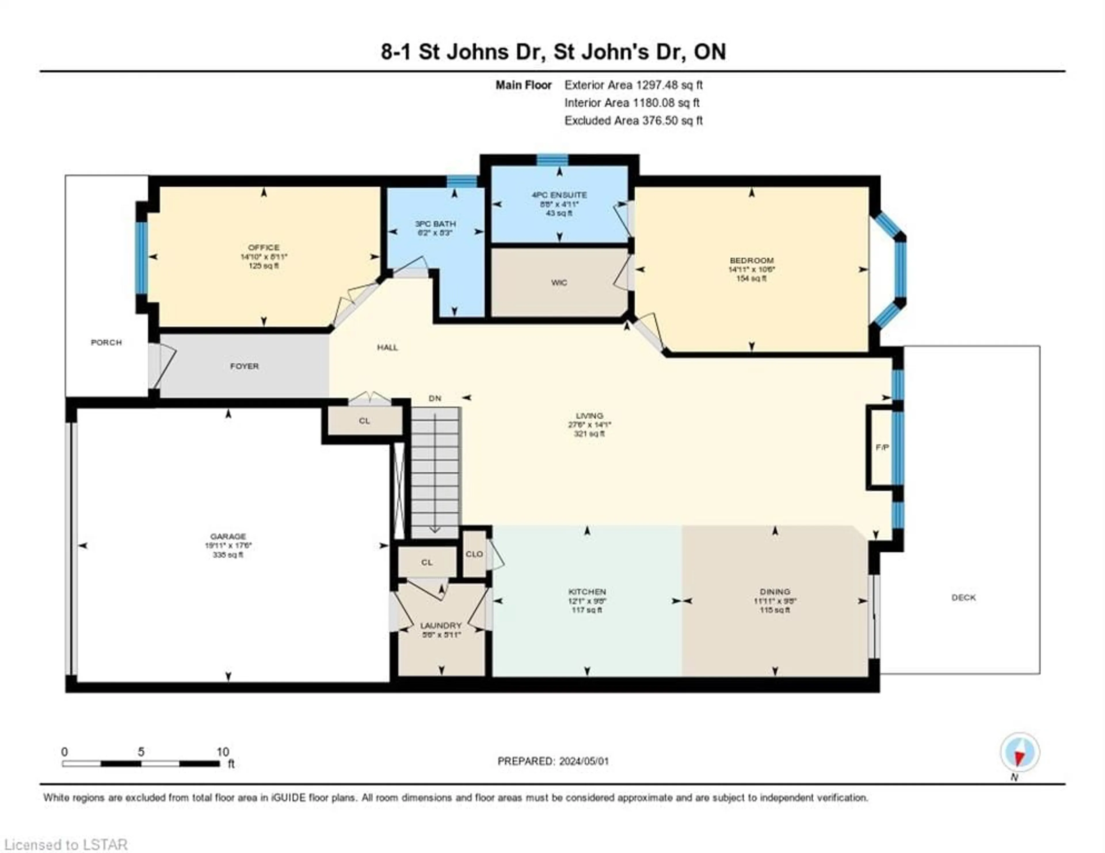 Floor plan for 1 St Johns Dr #8, Arva Ontario N0M 1C0