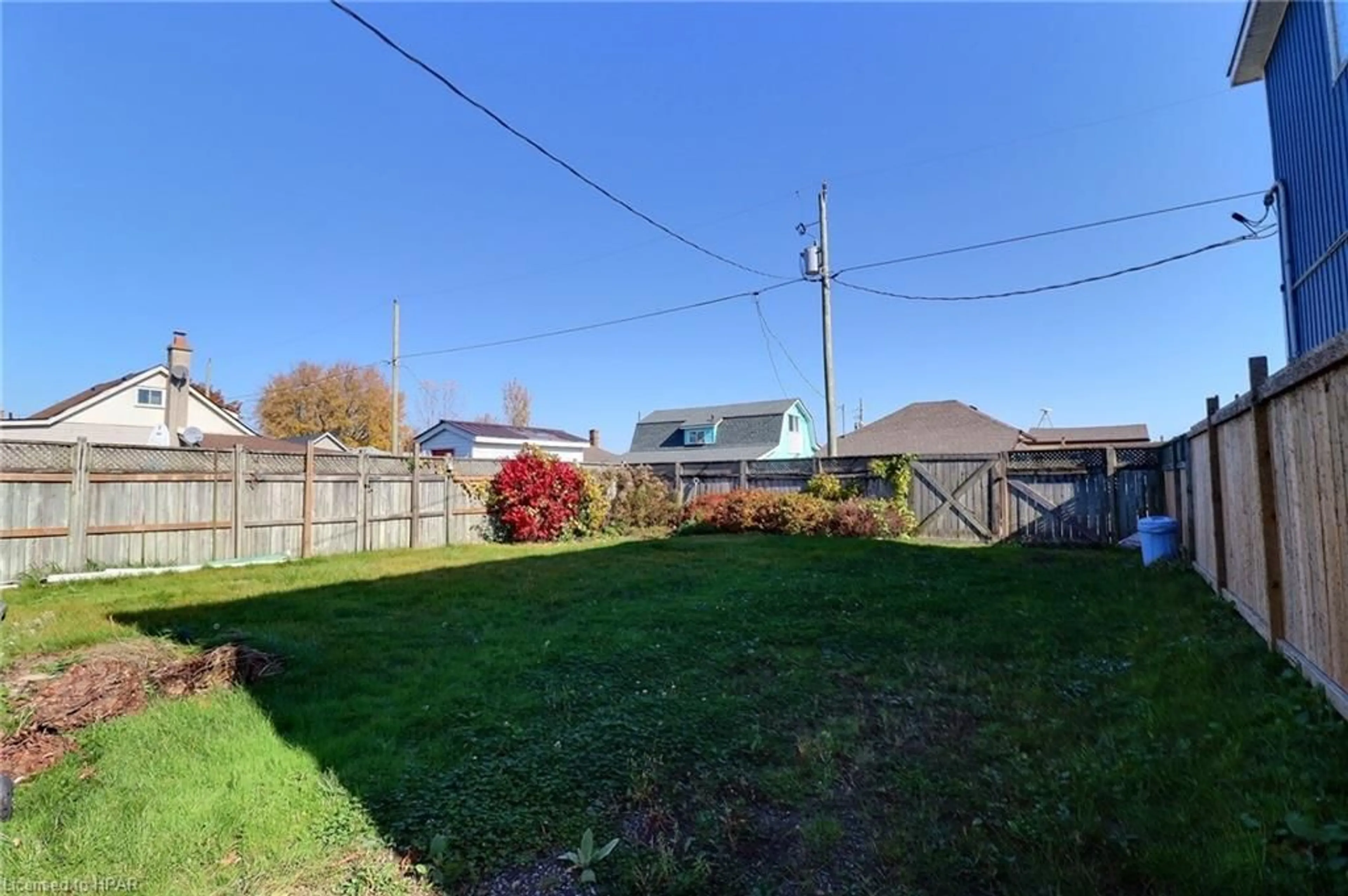 Fenced yard for LOT 80 Maud St, Port Stanley Ontario N5L 1E1