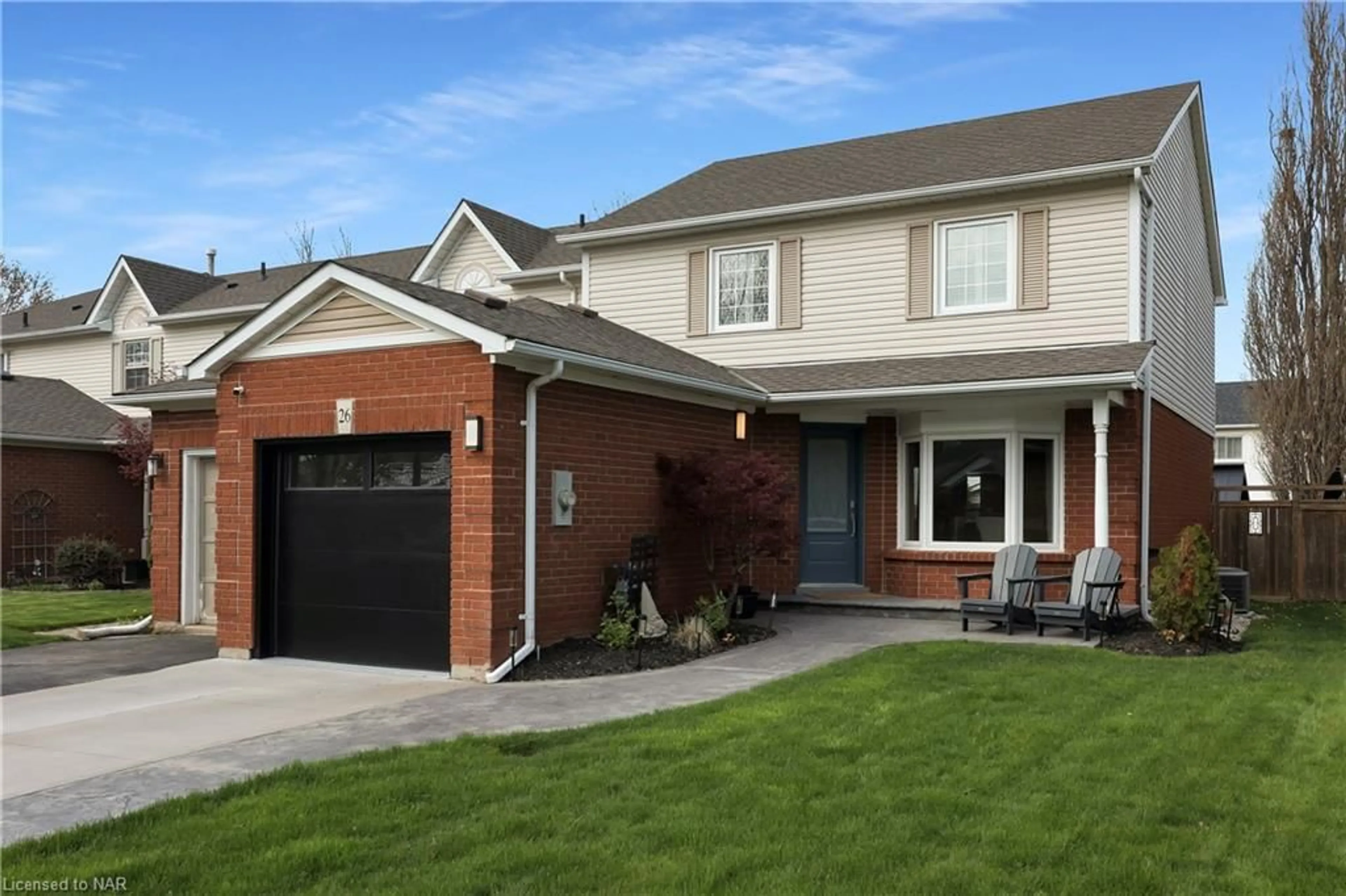 Home with brick exterior material for 26 Pleasant Grove Terr, Grimsby Ontario L3M 5G8