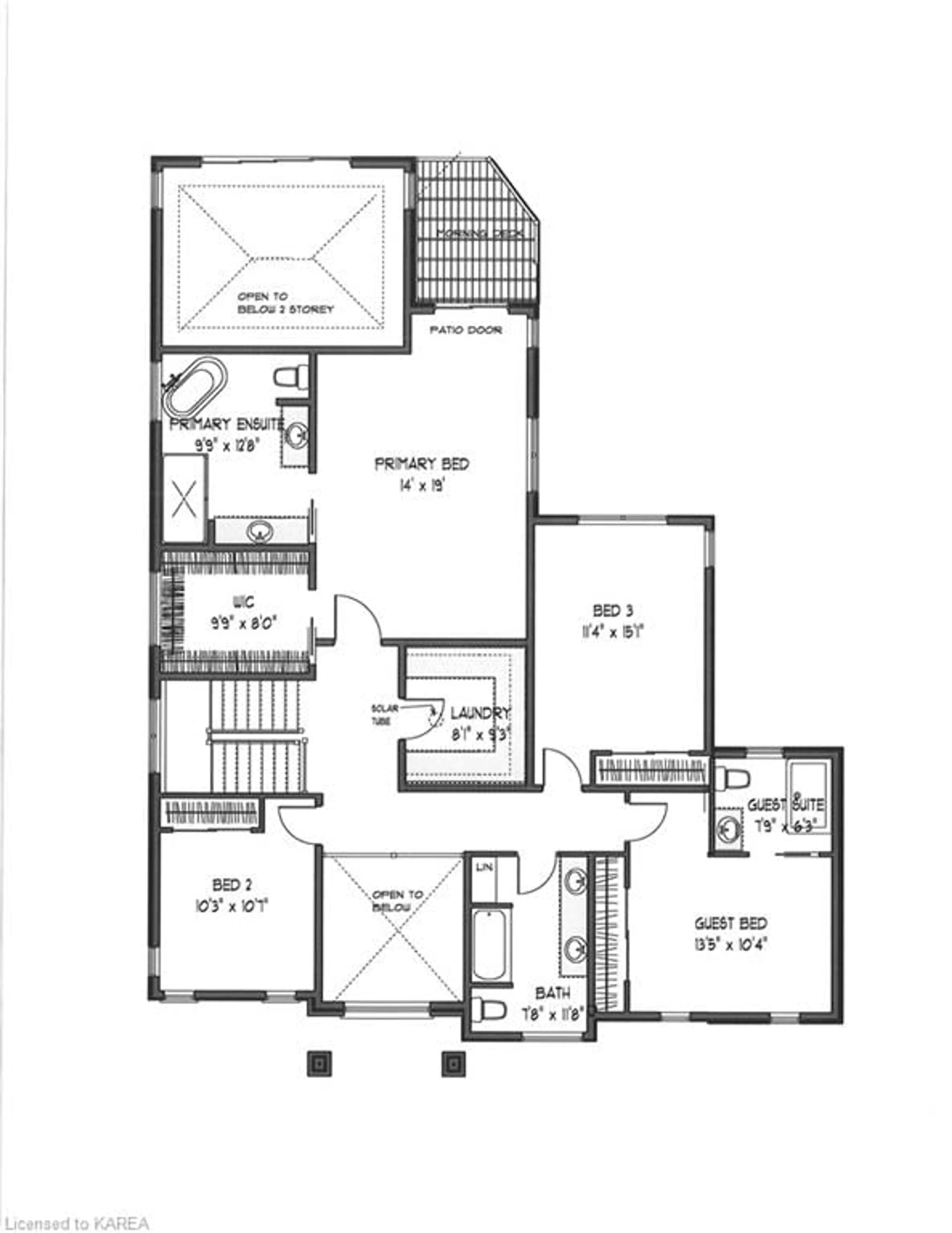 Floor plan for 931 Malvern Terr, Kingston Ontario K7P 2Y6