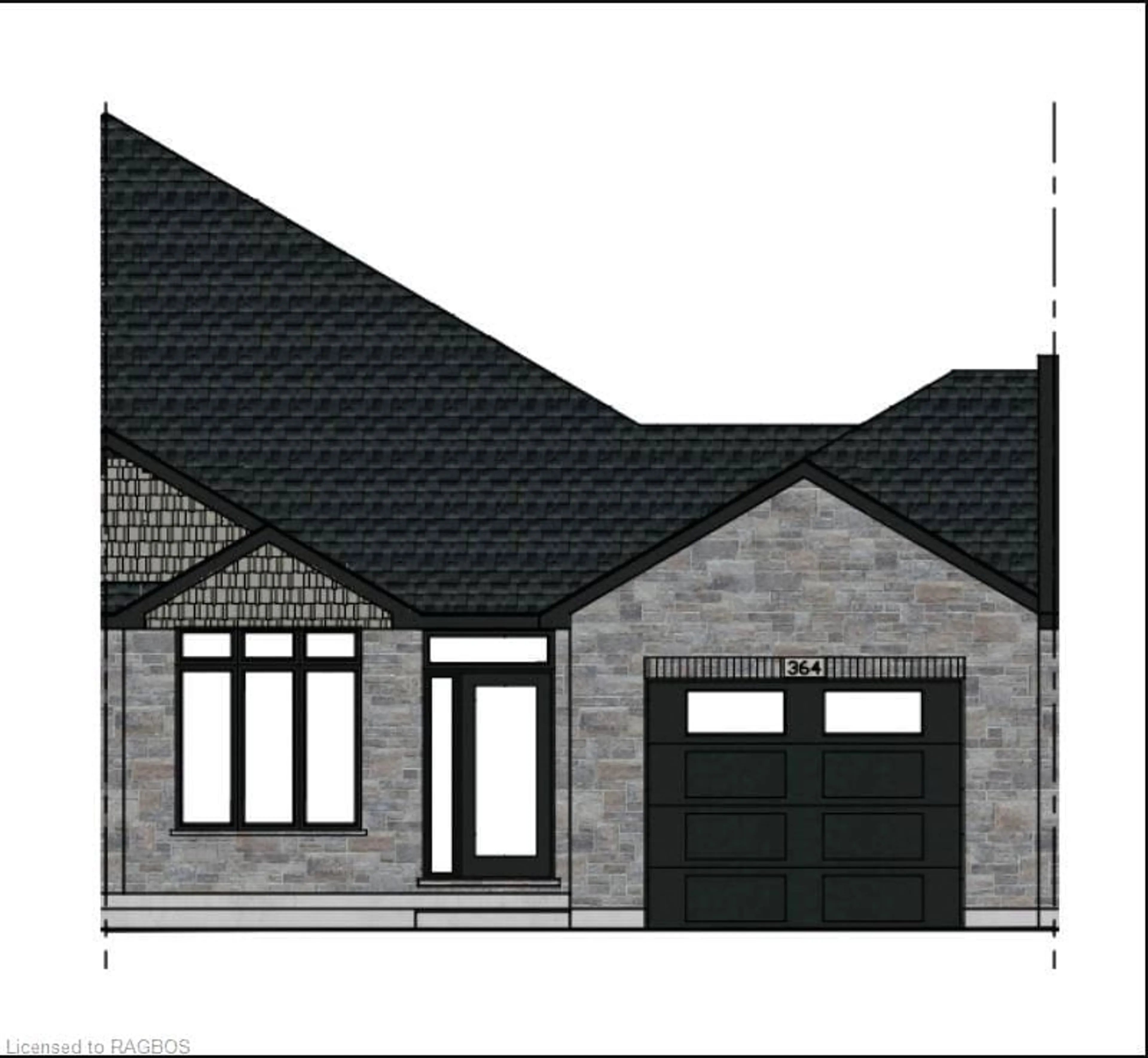 Frontside or backside of a home for 364 Rosner Dr, Port Elgin Ontario N0H 2C8