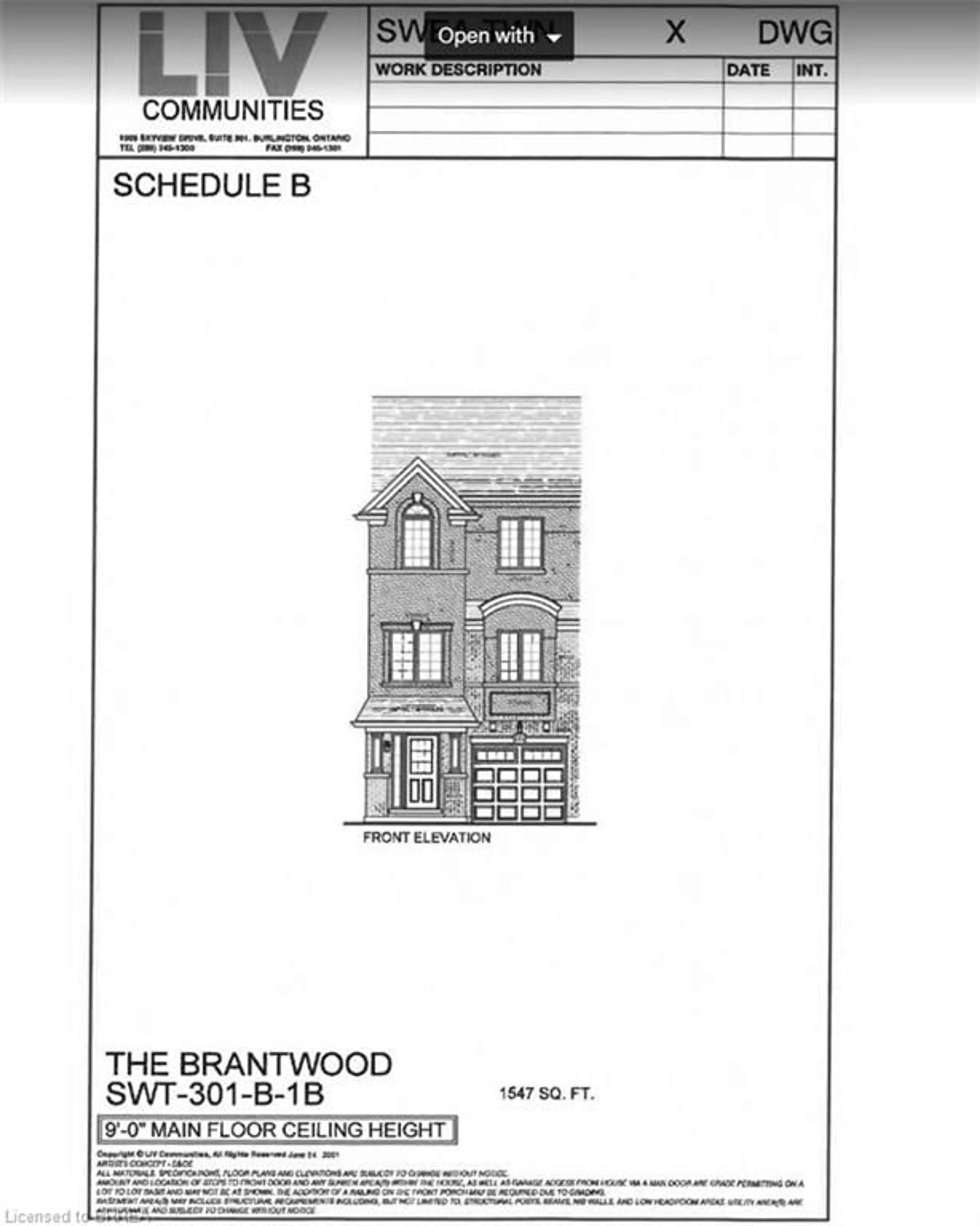 Floor plan for 620 Colborne St #16, Brantford Ontario N3T 0Y1