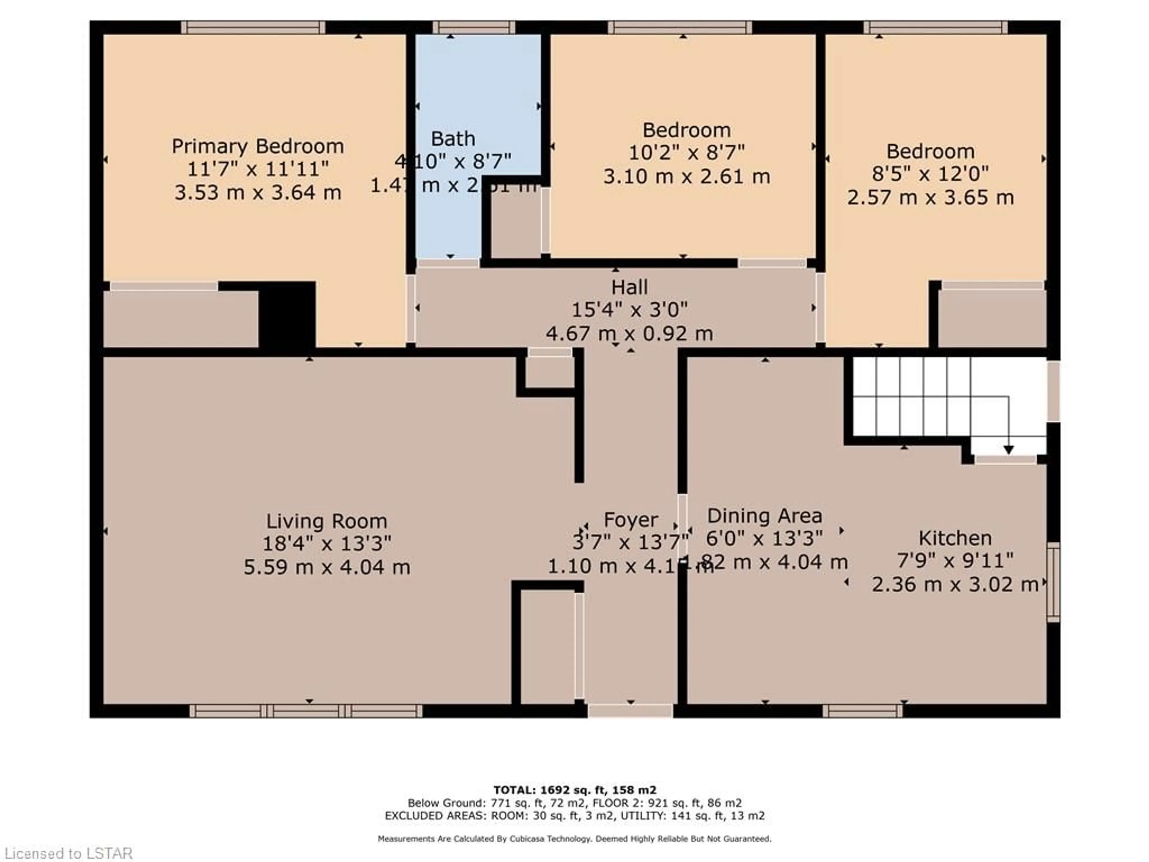 Floor plan for 1175 Patann Dr, London Ontario N5V 2J2