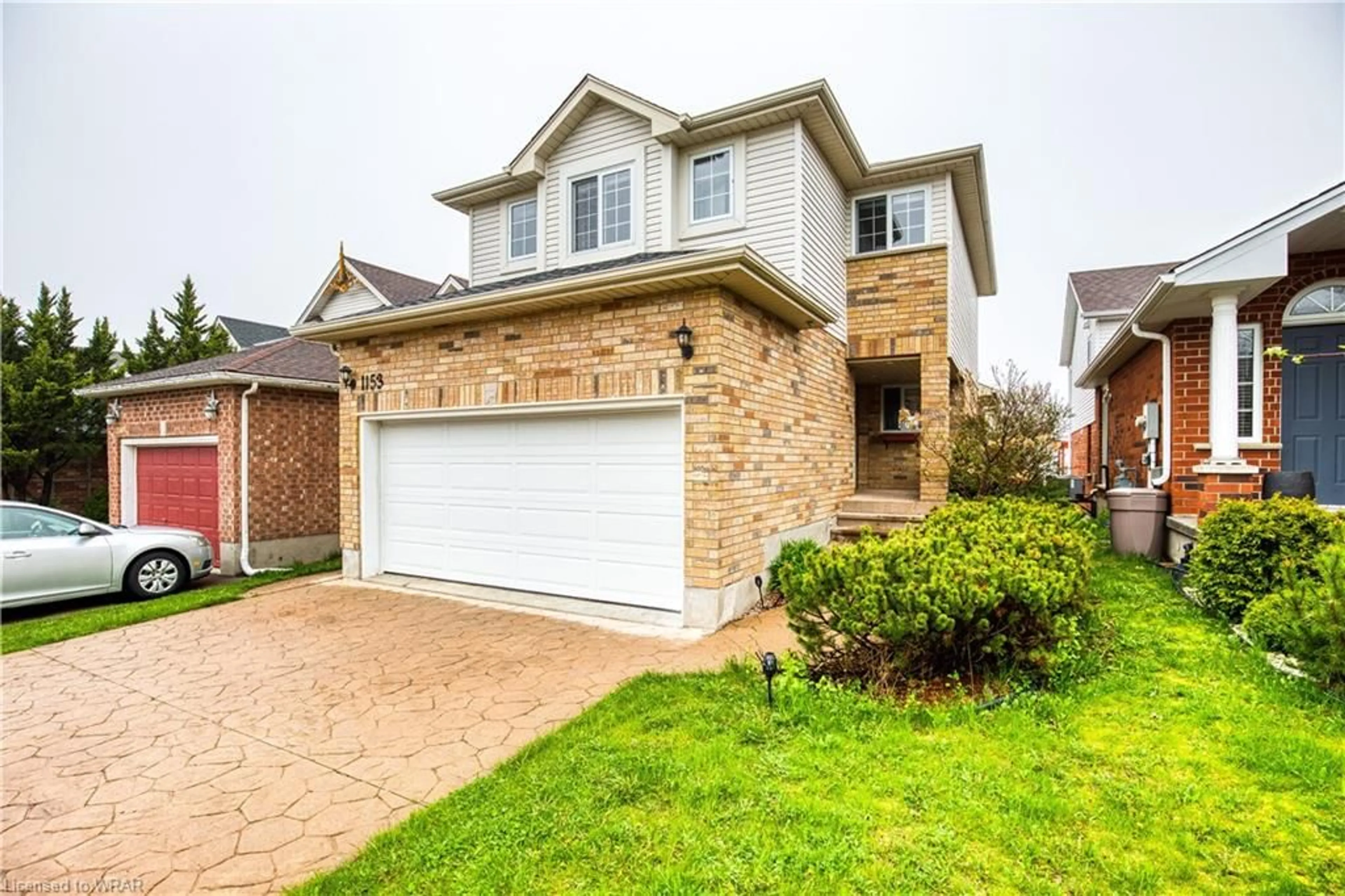 Home with brick exterior material for 1153 Countrystone Dr, Kitchener Ontario N2N 3H4