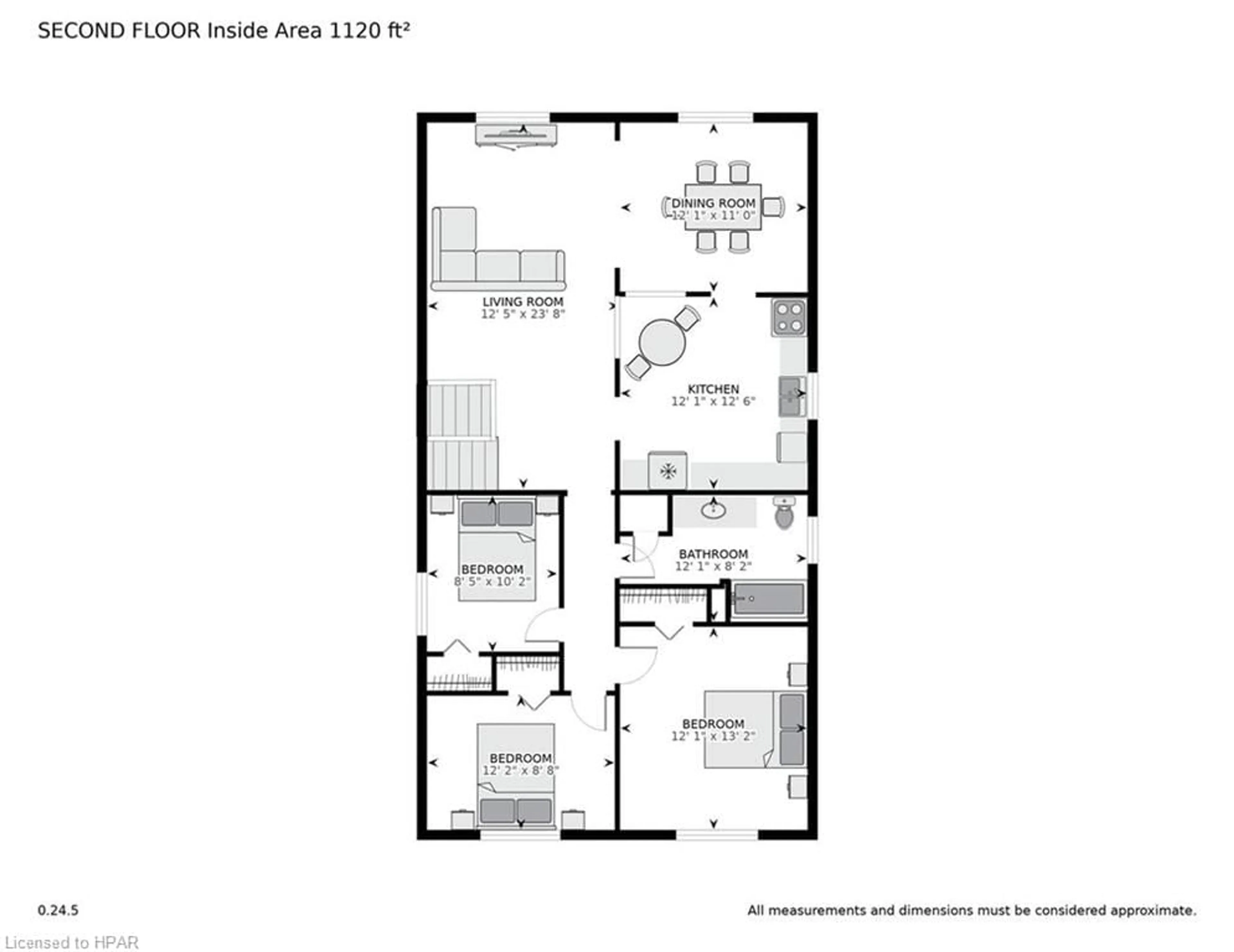 Floor plan for 338 Greenwood Dr, Stratford Ontario N5A 7R3
