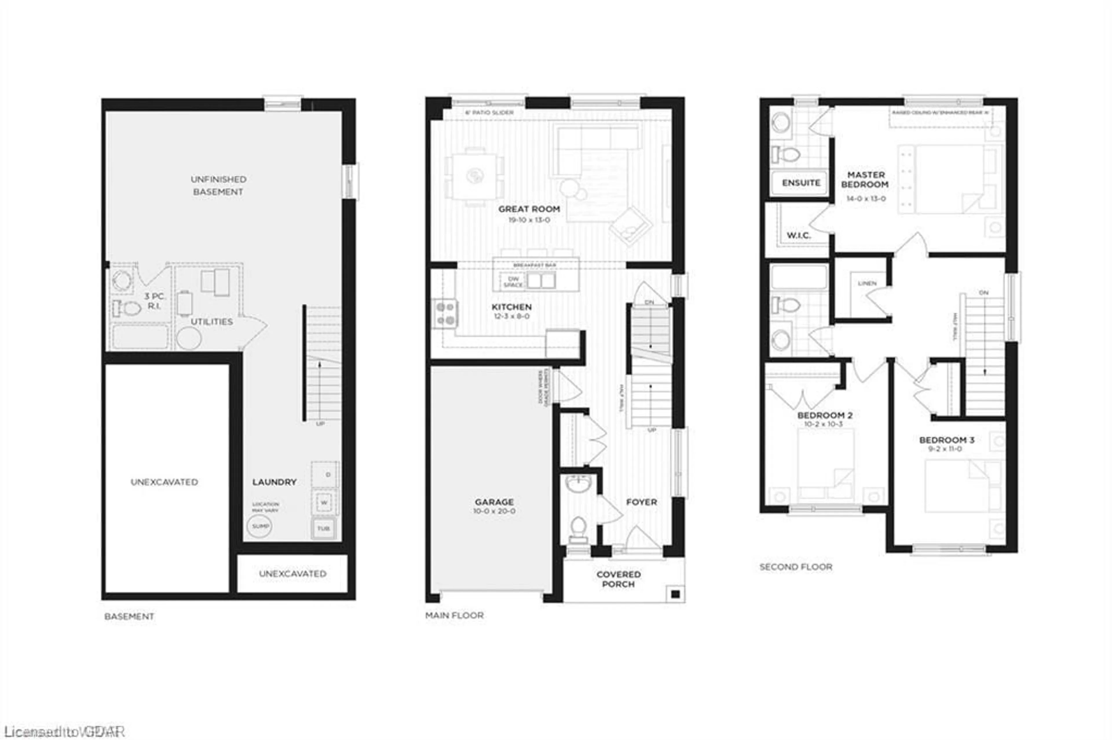 Floor plan for 73 Ayr Meadows Cres, Ayr Ontario N0B 1E0