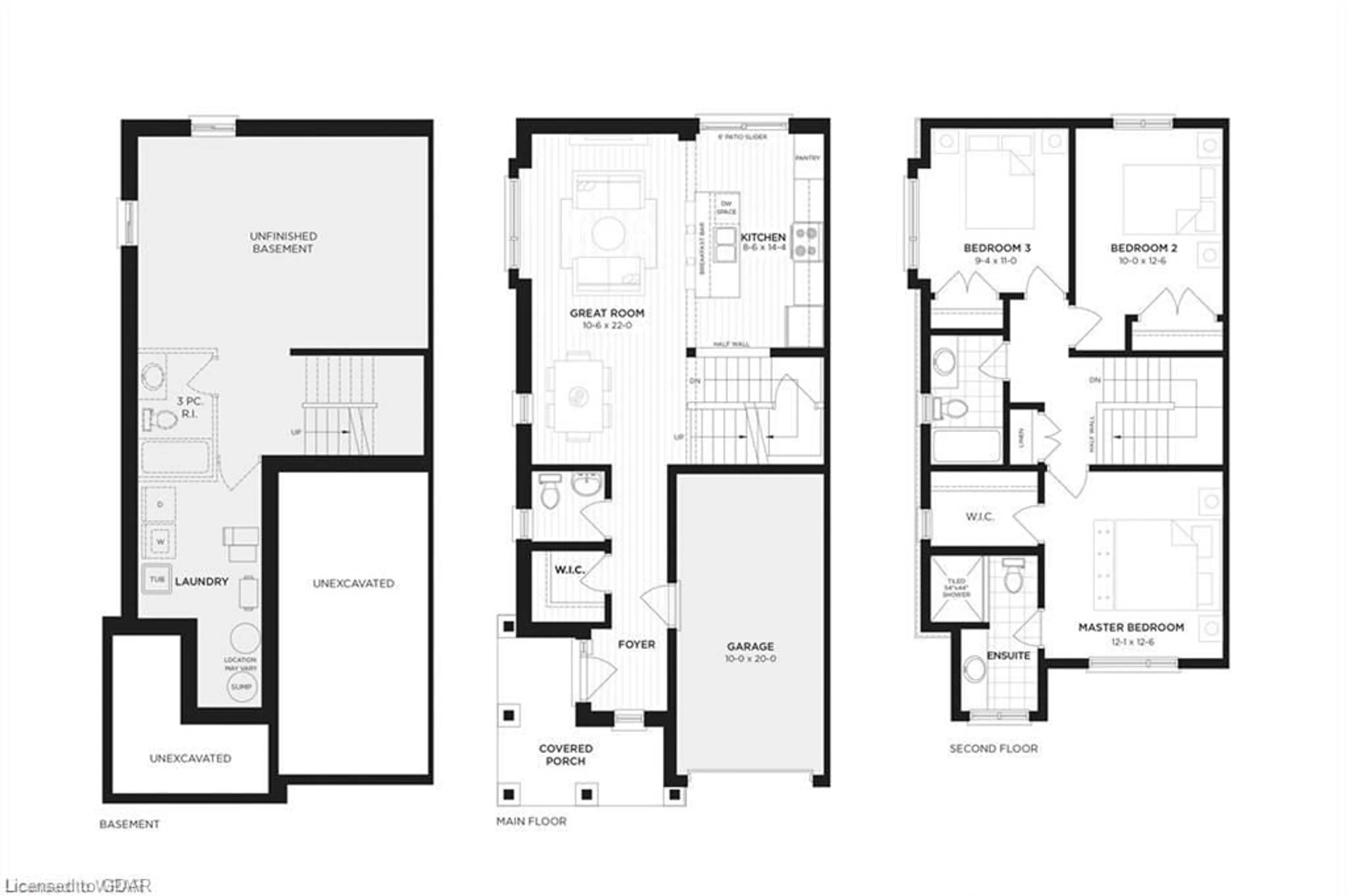 Floor plan for 71 Ayr Meadows Cres, Ayr Ontario N0B 1E0
