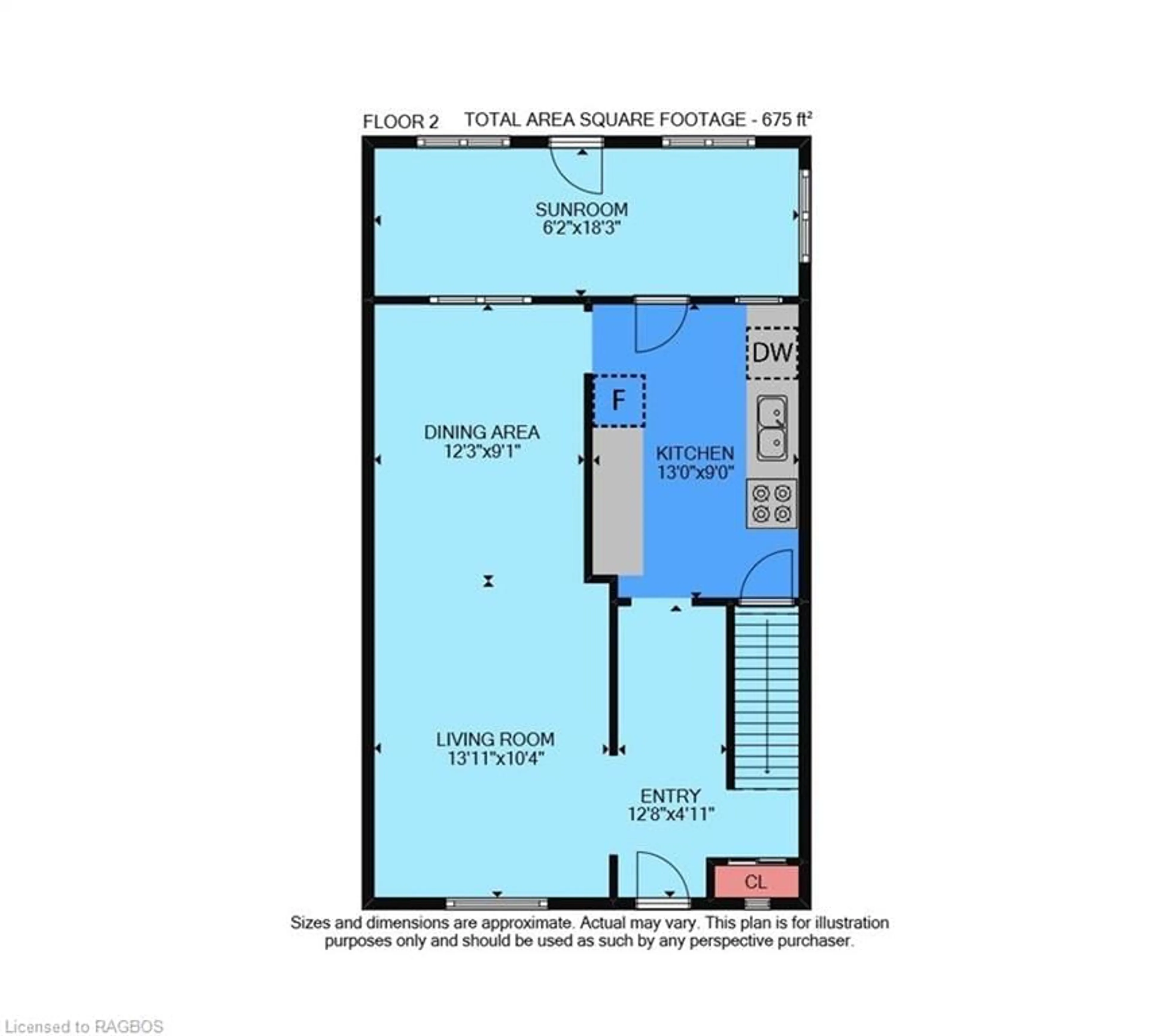 Floor plan for 15 Newlands Ave, Hamilton Ontario L8H 2T4