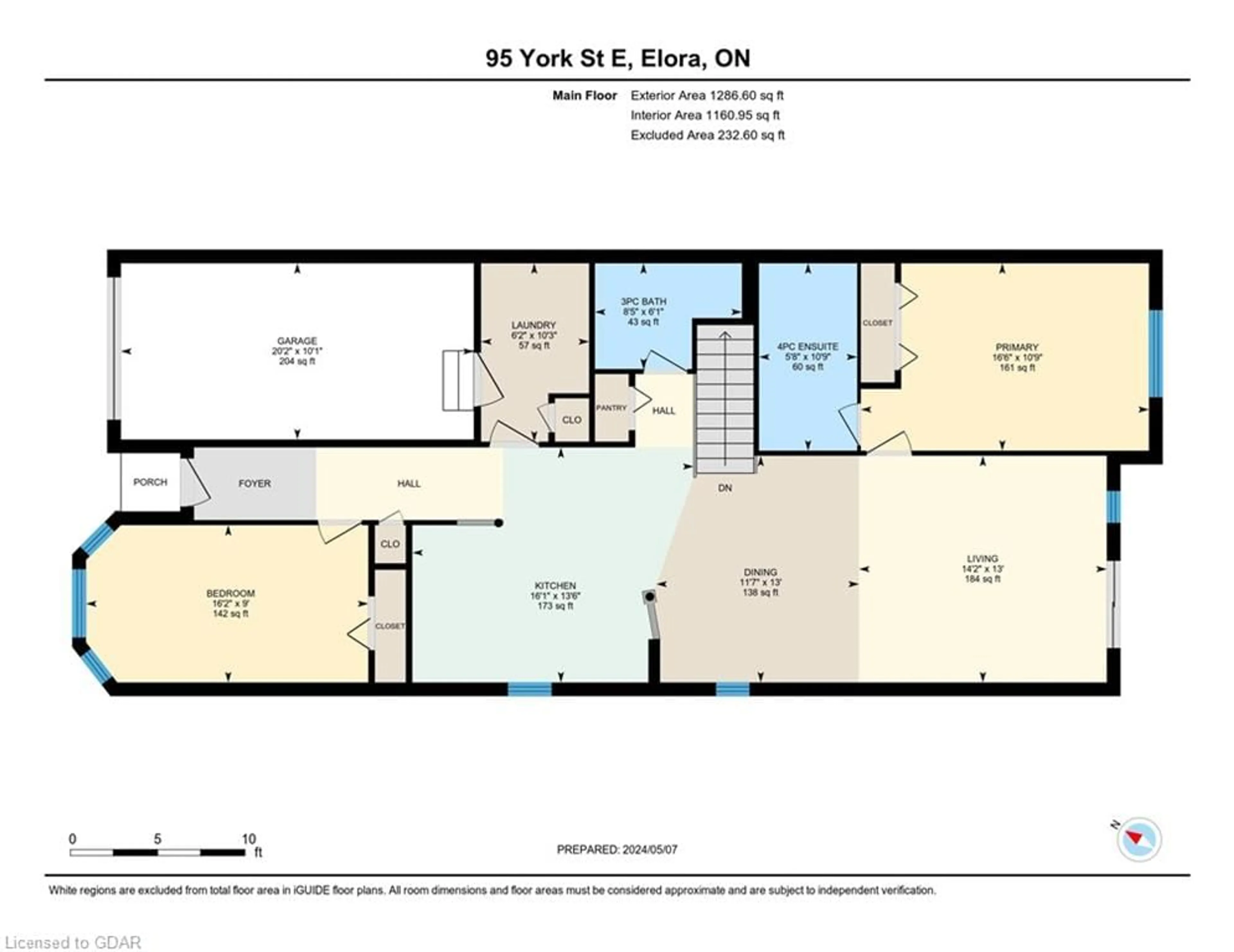 Floor plan for 95 York St, Elora Ontario N0B 1S0