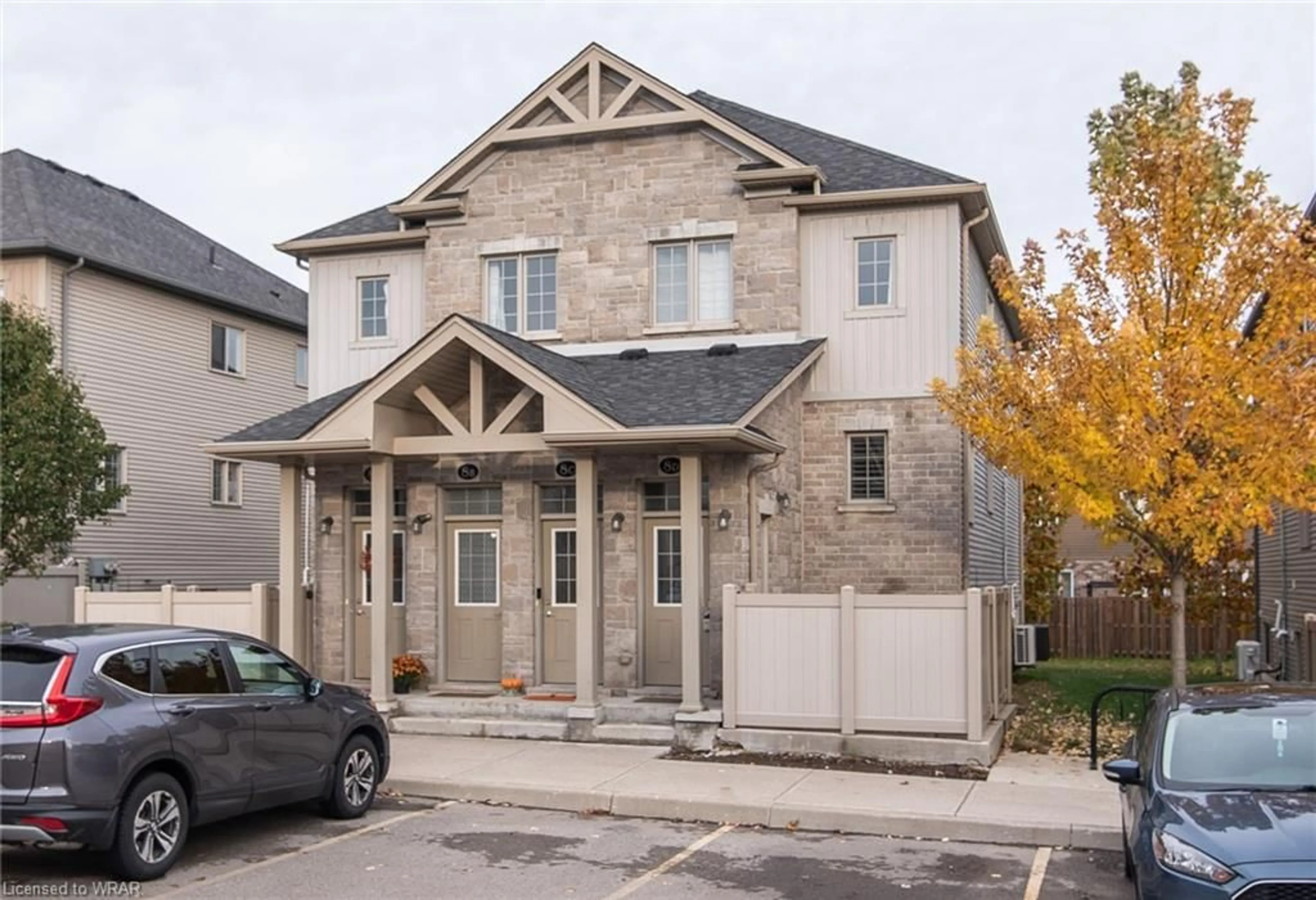 A pic from exterior of the house or condo for 388 Old Huron Rd #8D, Kitchener Ontario N2R 0J5