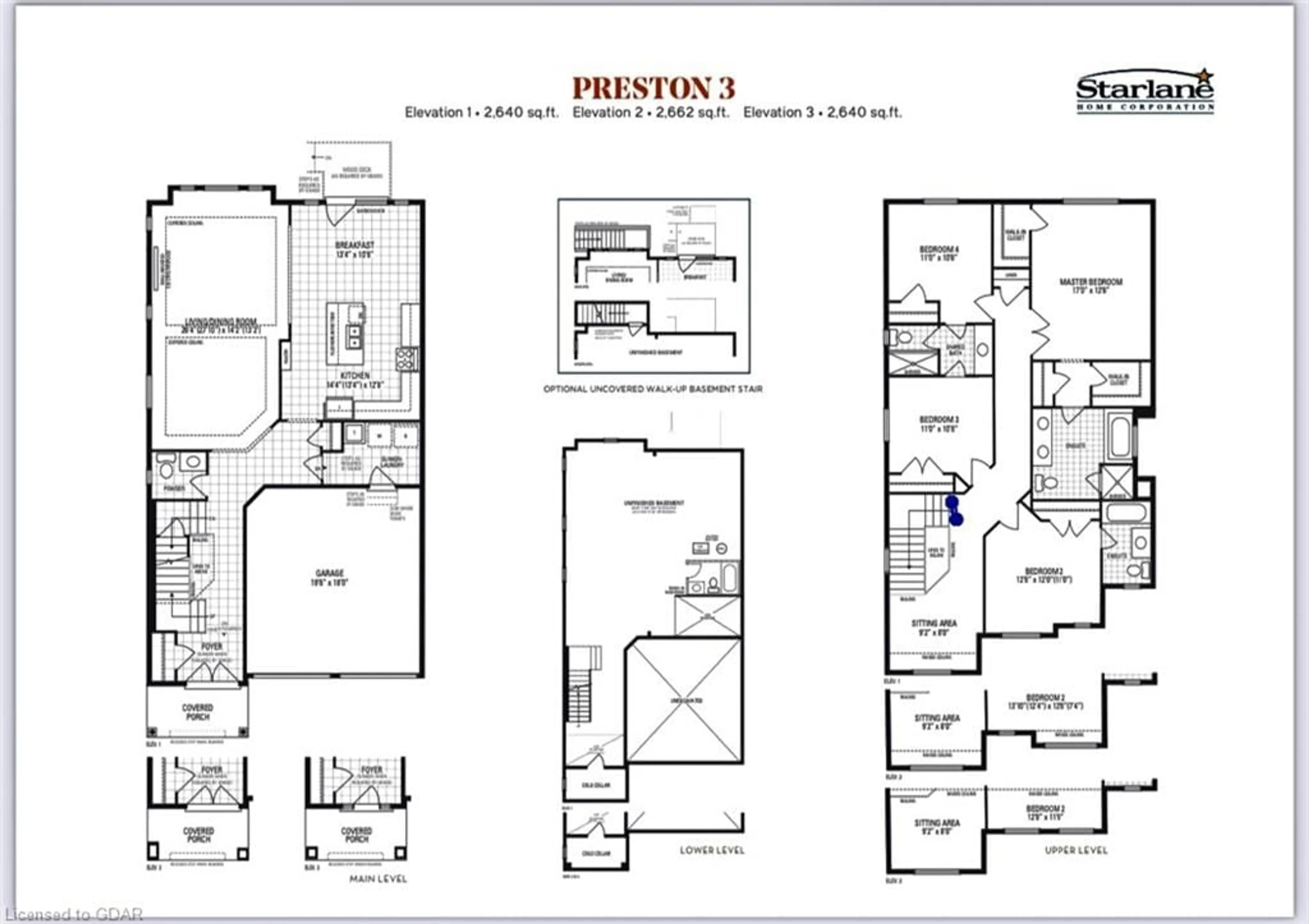 Floor plan for 154 Attwater Dr, Cambridge Ontario N1R 5S2