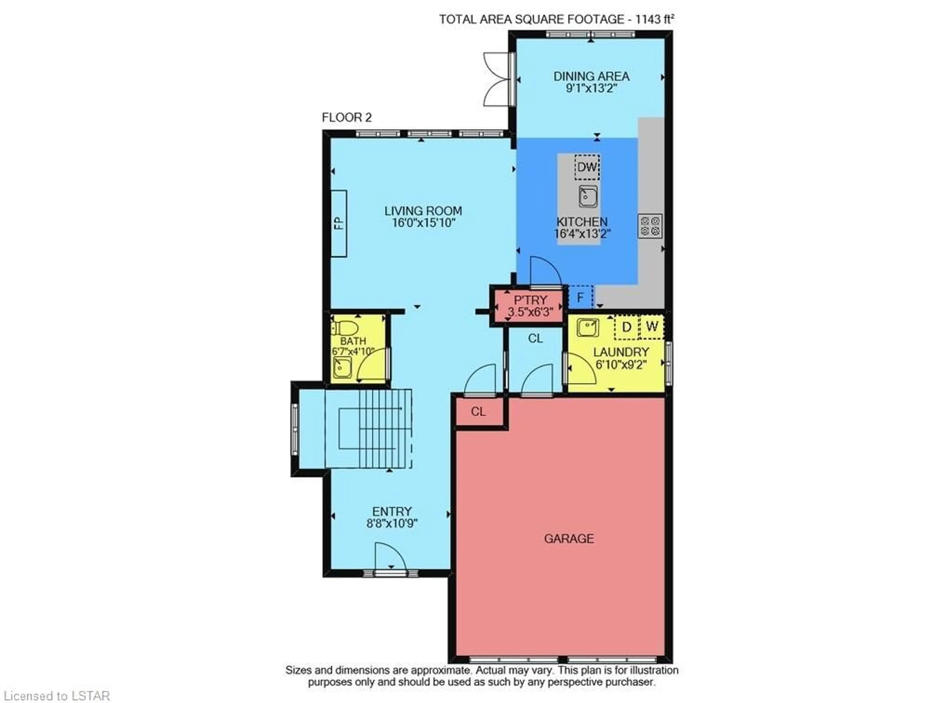 Floor plan for 2105 Springridge Dr, London Ontario N5X 0M3