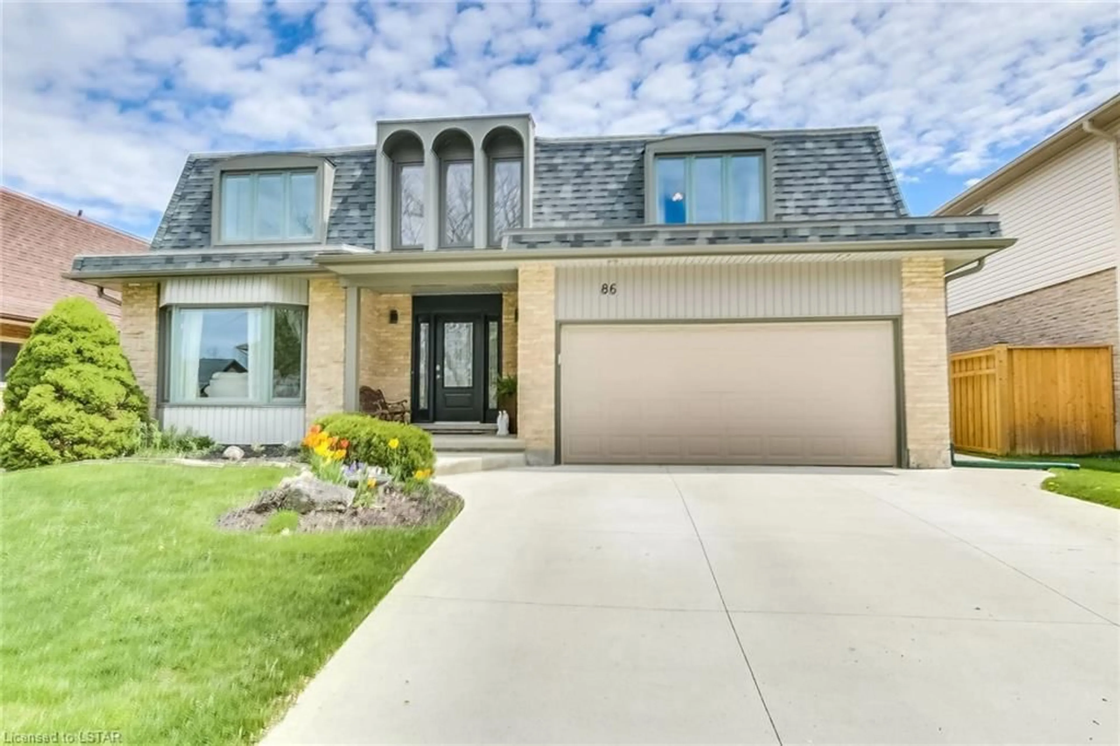 Frontside or backside of a home for 86 Greenbrier Cres, London Ontario N6J 3X9