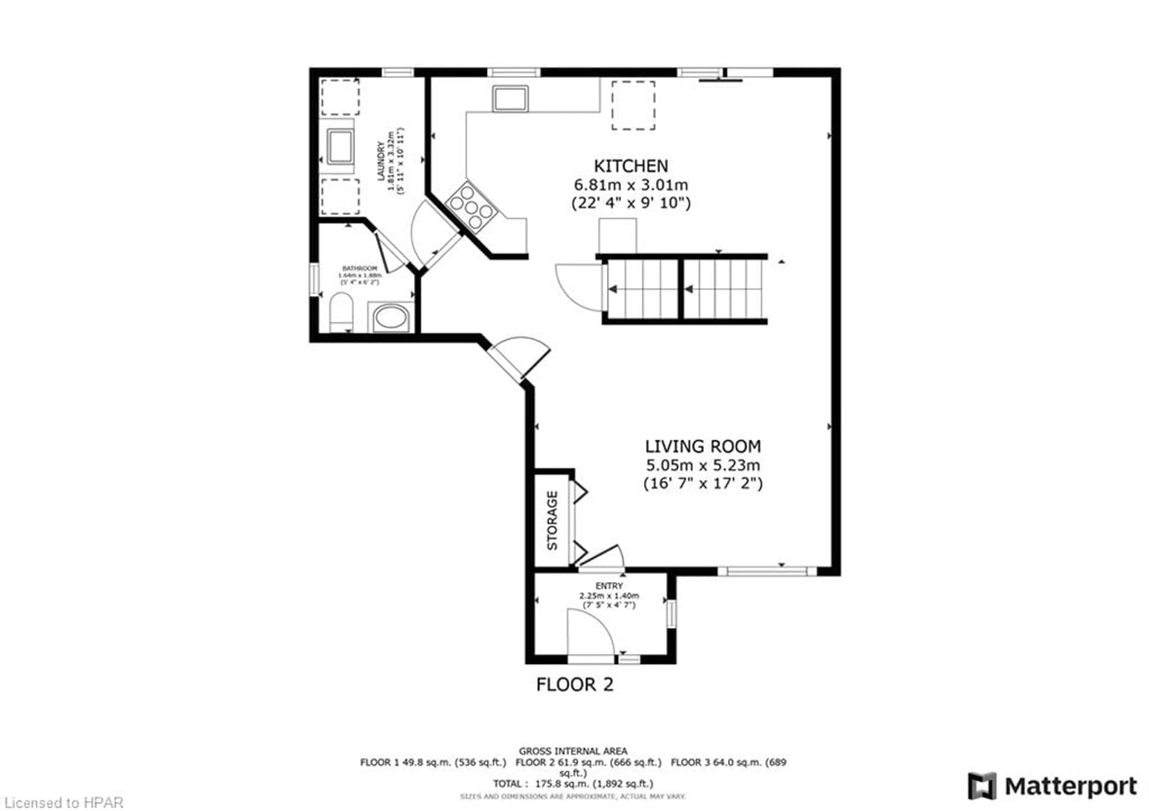Floor plan for 77 Long Dr, Stratford Ontario N5A 7Y9