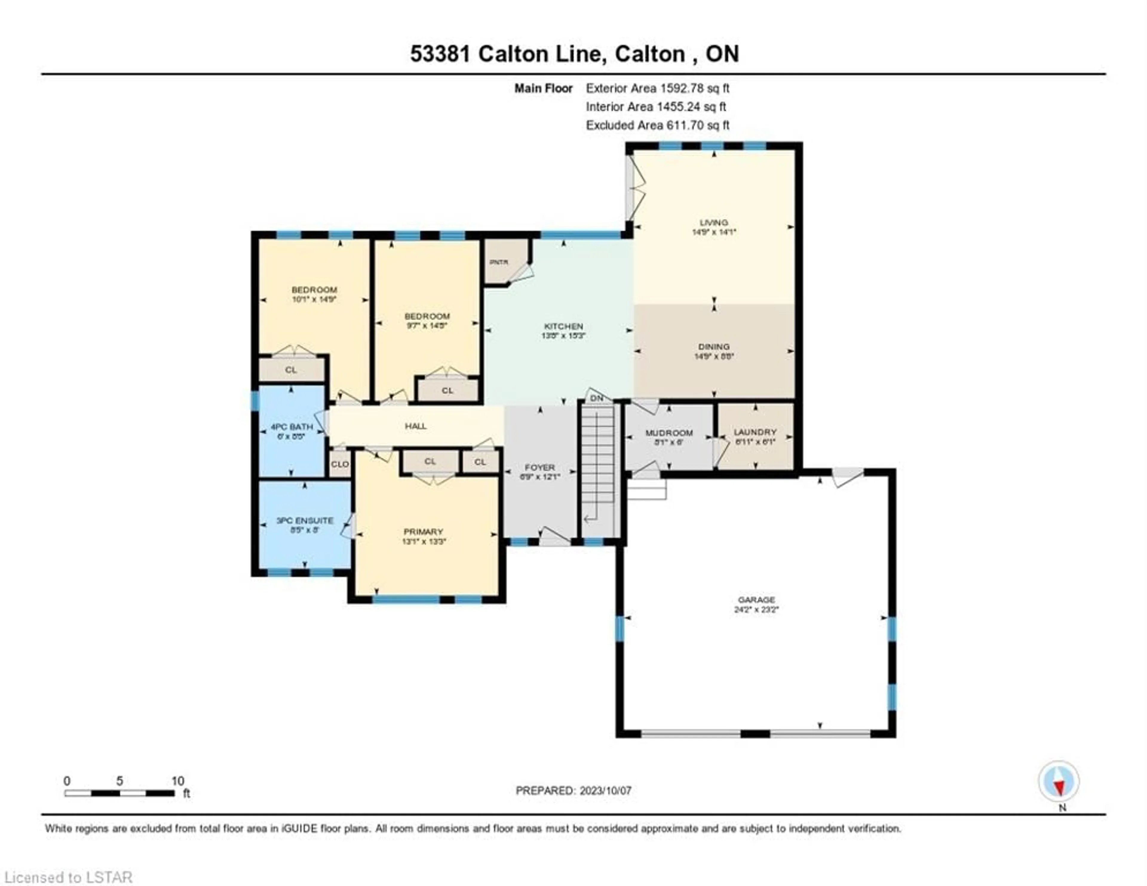Floor plan for 53381 Calton Line, Aylmer Ontario N5H 2R5