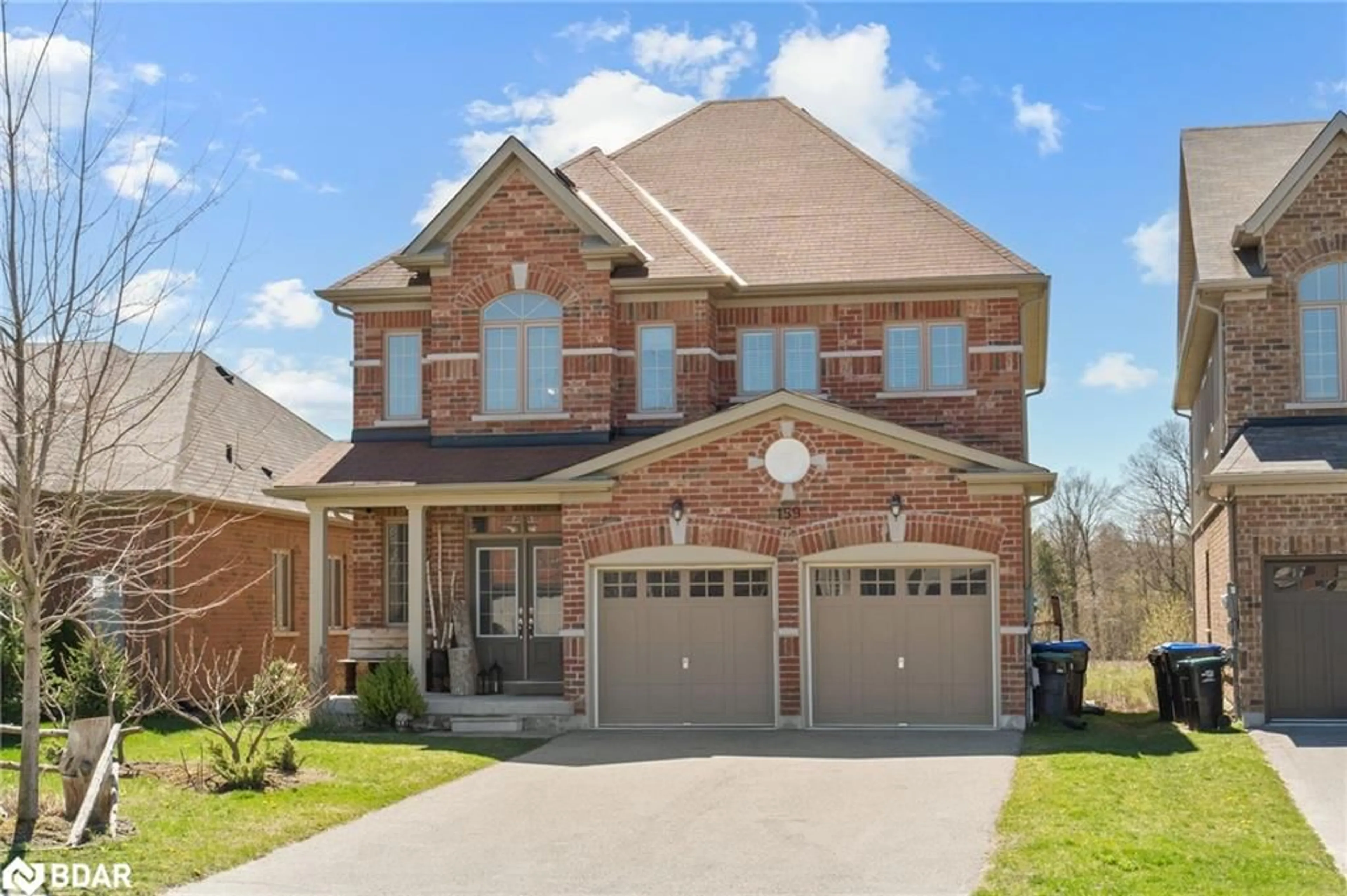 Home with brick exterior material for 159 Gold Park Gate, Angus Ontario L0M 1B4
