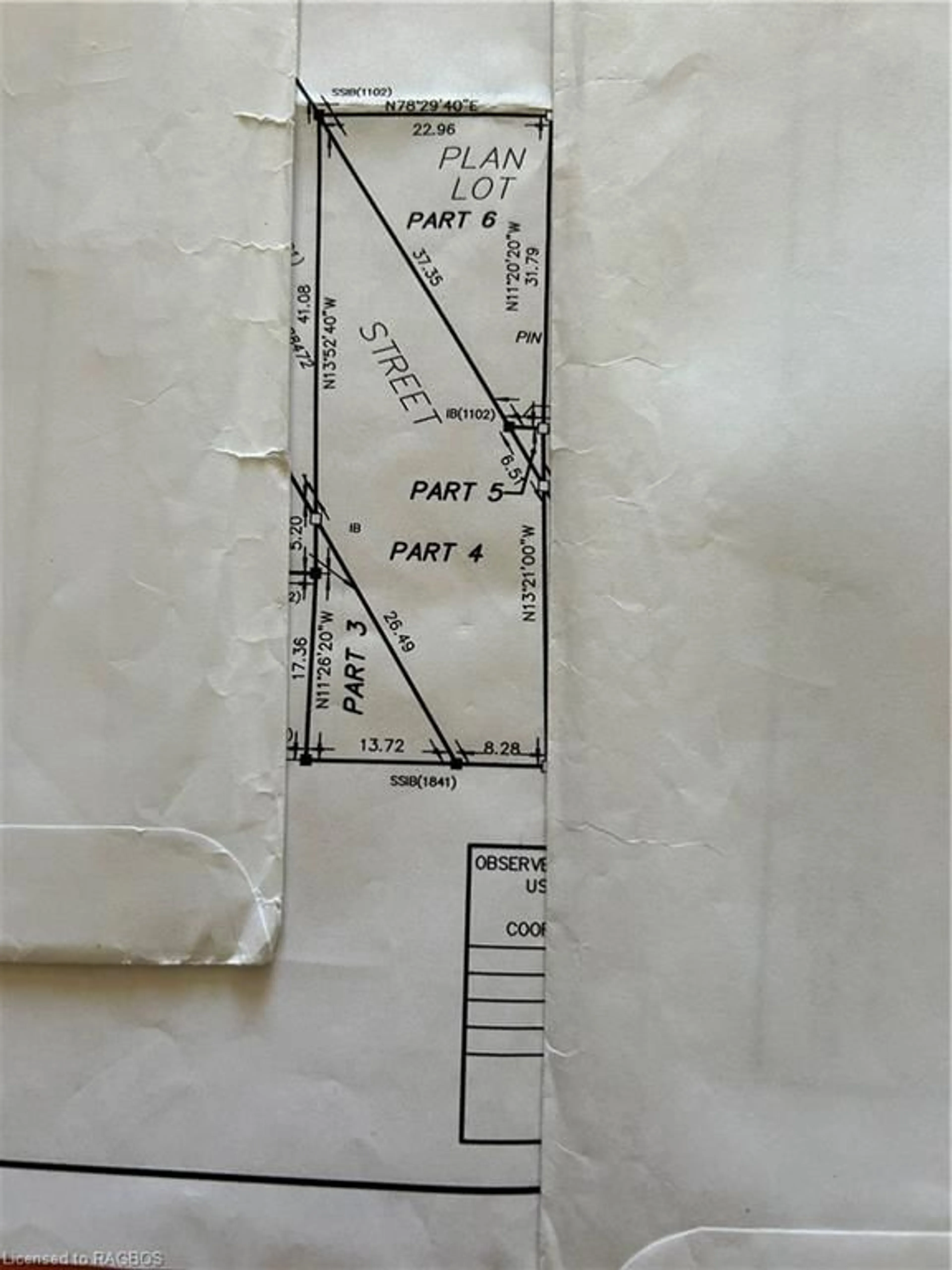 Floor plan for LOT 6 AND 7 North Ave, Tara Ontario N0H 2N0