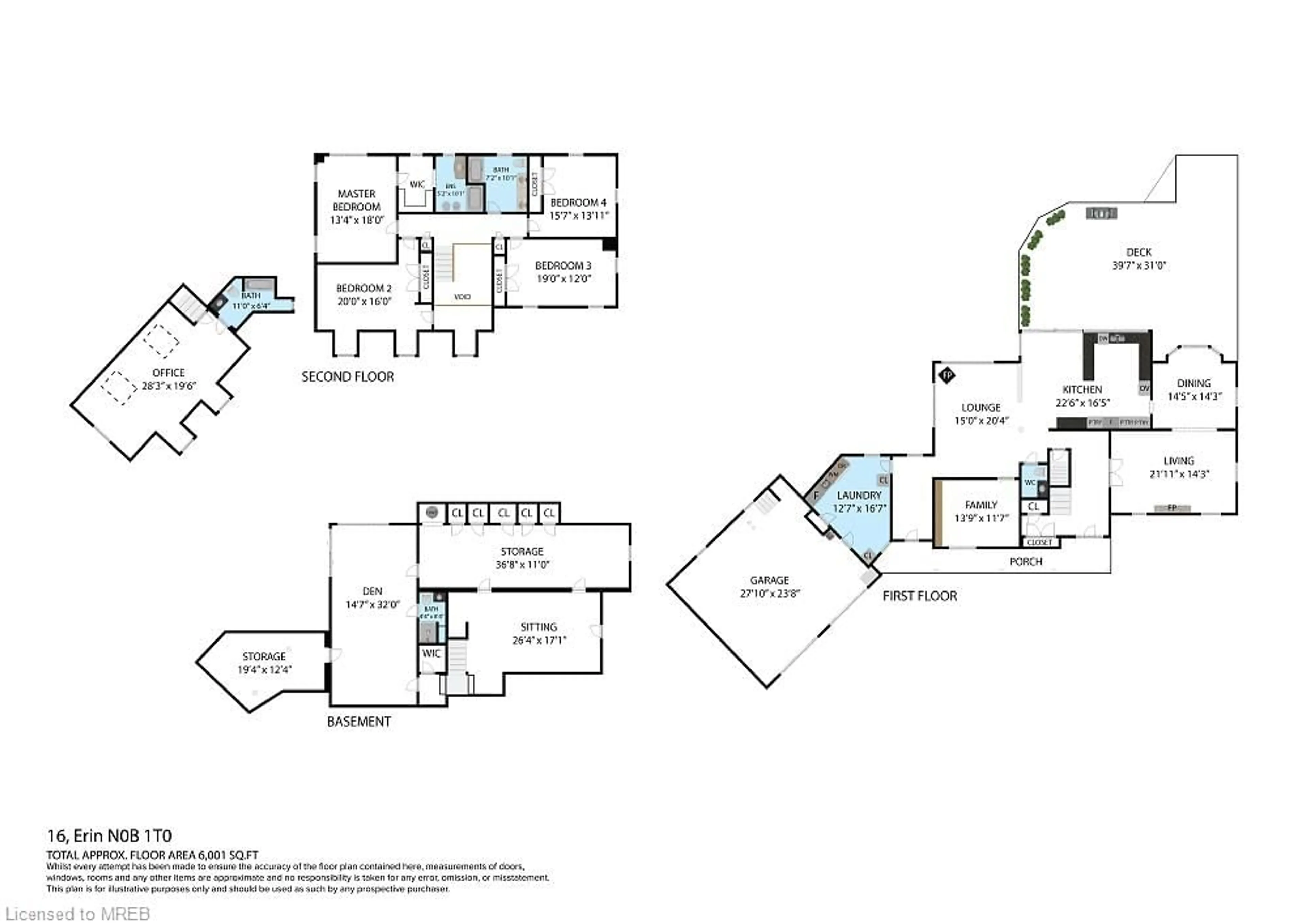 Floor plan for 16 Erinwood Dr, Erin Ontario N0B 1T0