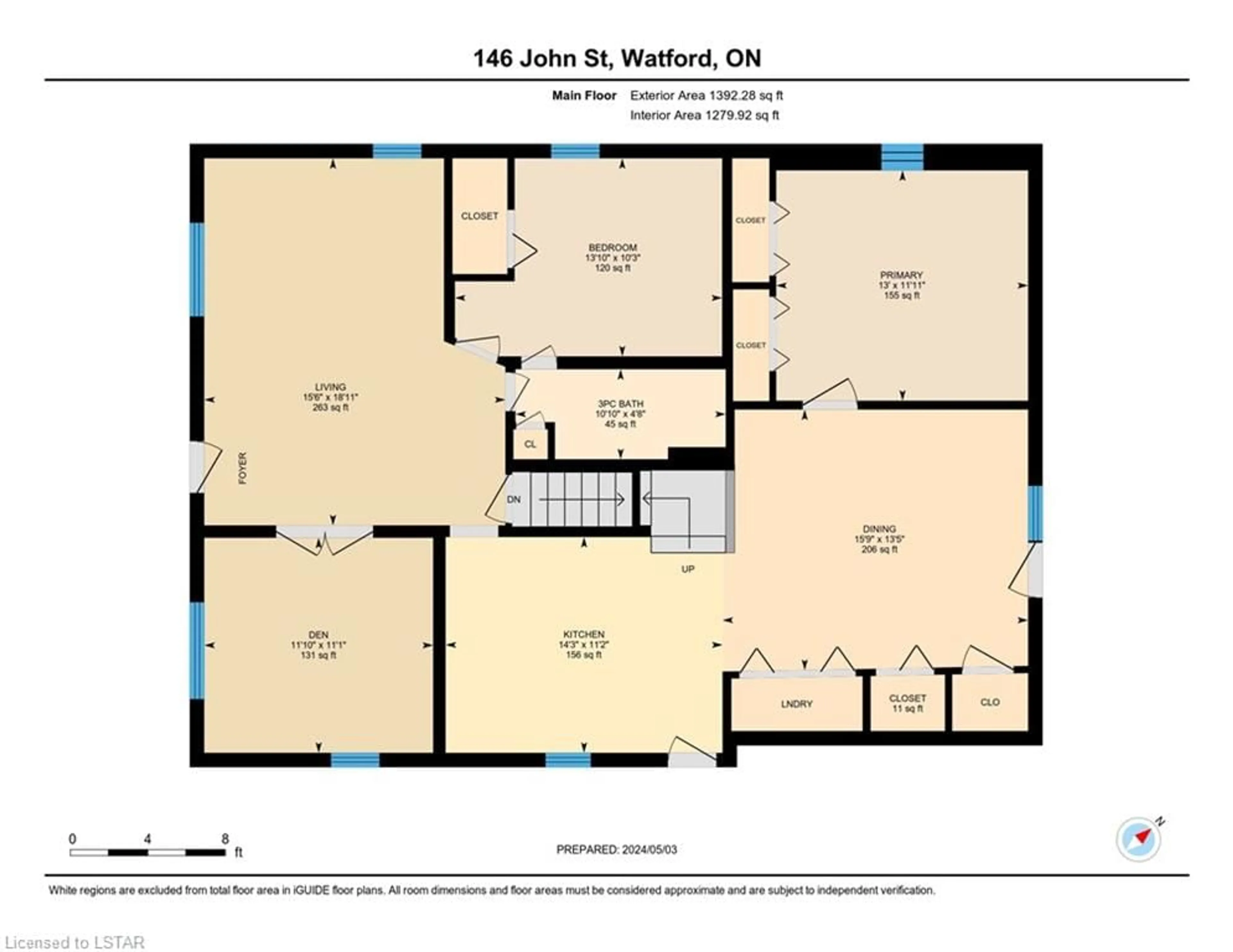 Floor plan for 146 John St, Watford Ontario N0M 2S0
