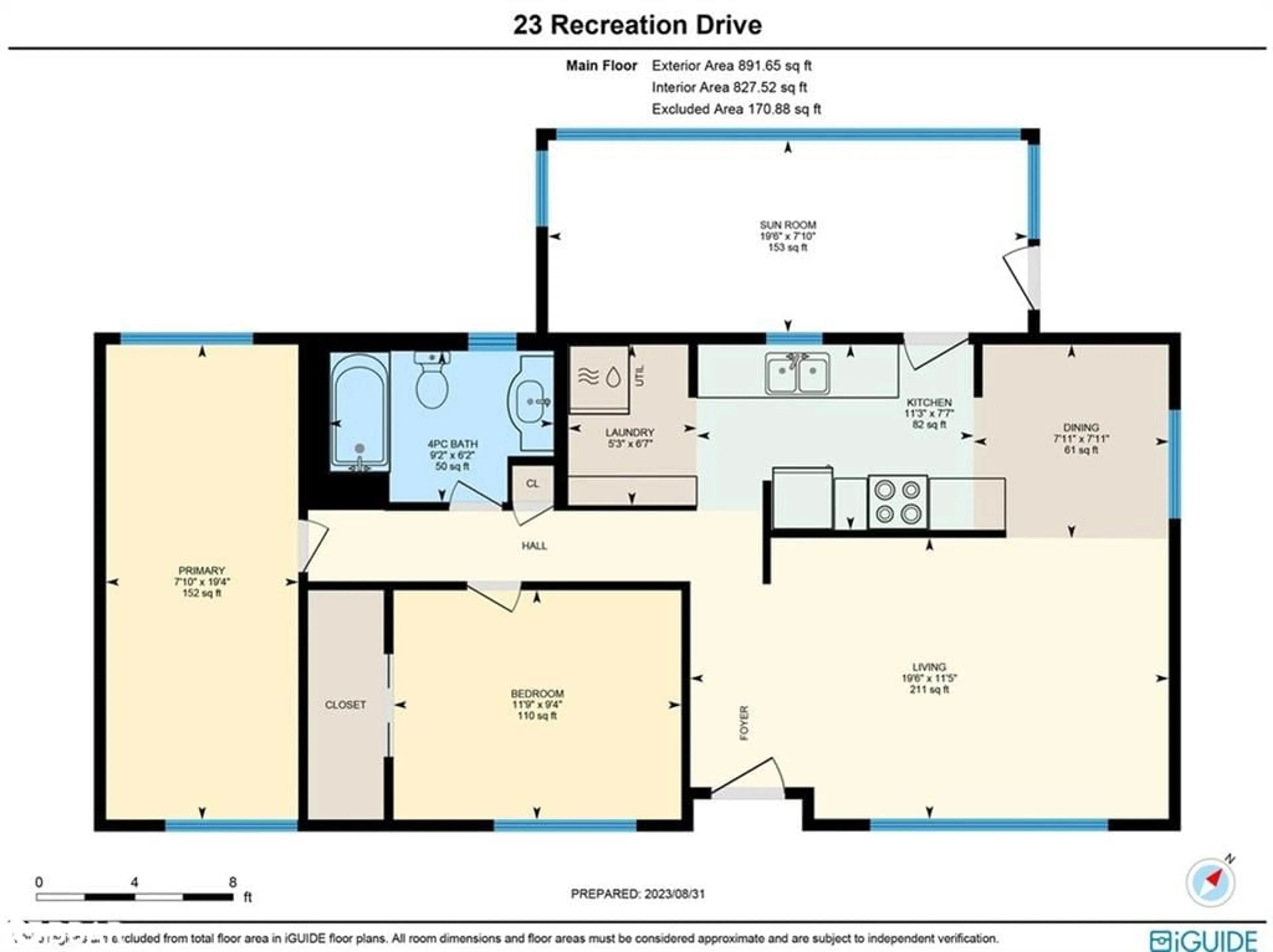 Floor plan for 23 Recreation Dr, Innisfil Ontario L9S 1N5