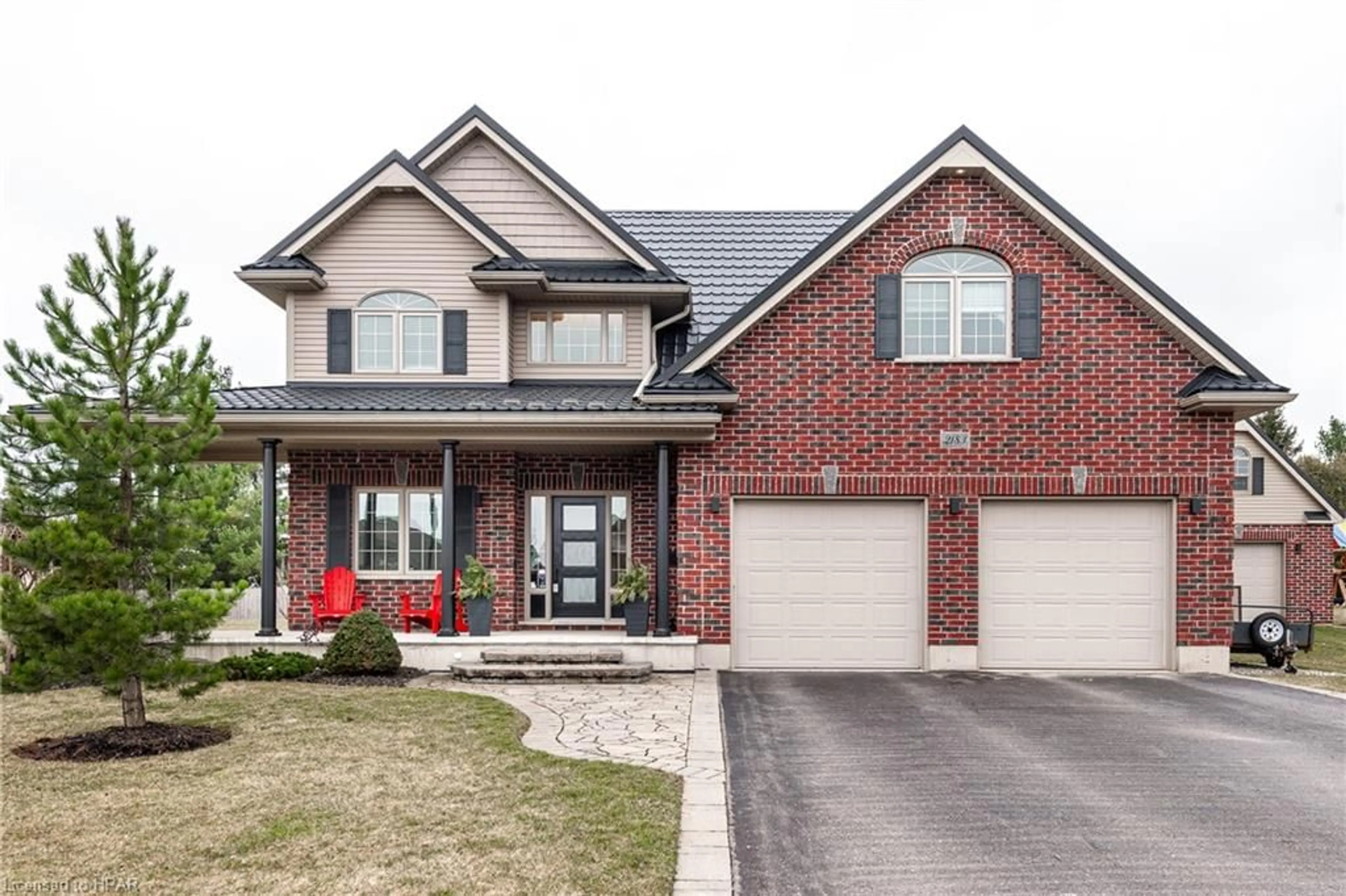 Home with brick exterior material for 2183 Lindner Crt, Shakespeare Ontario N0B 2P0