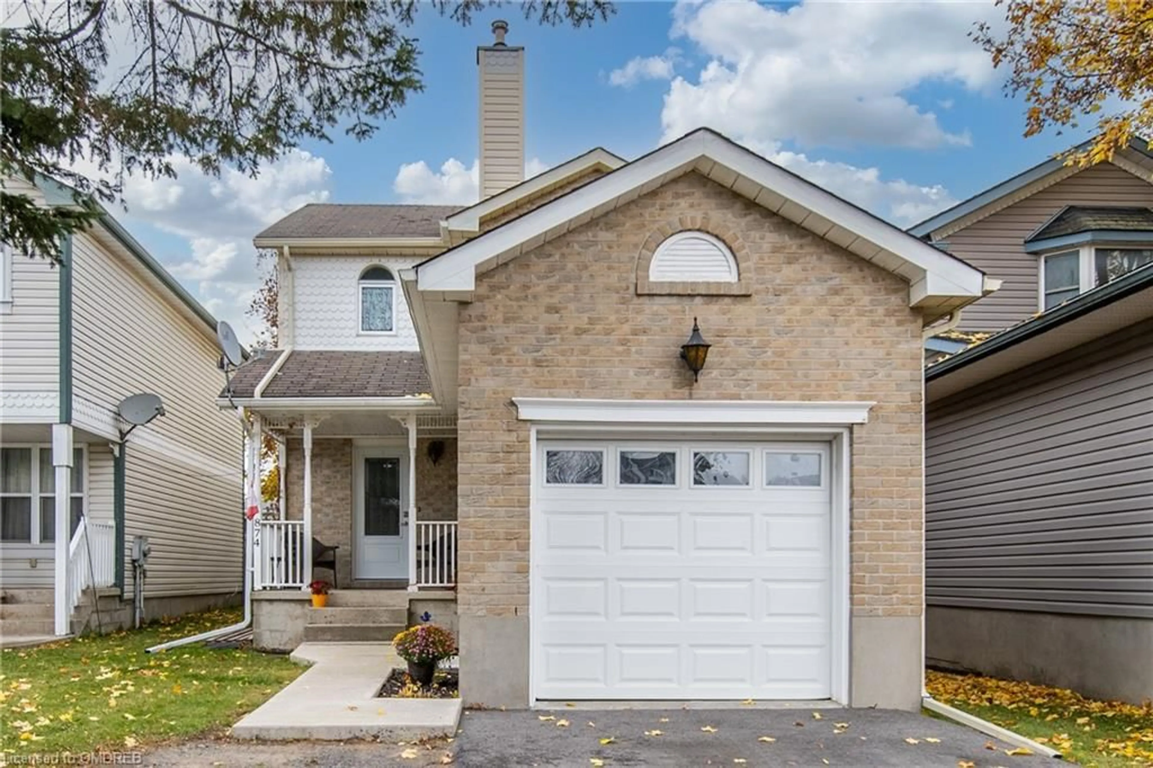 Home with brick exterior material for 874 Walker Crt, Kingston Ontario K7M 8L2