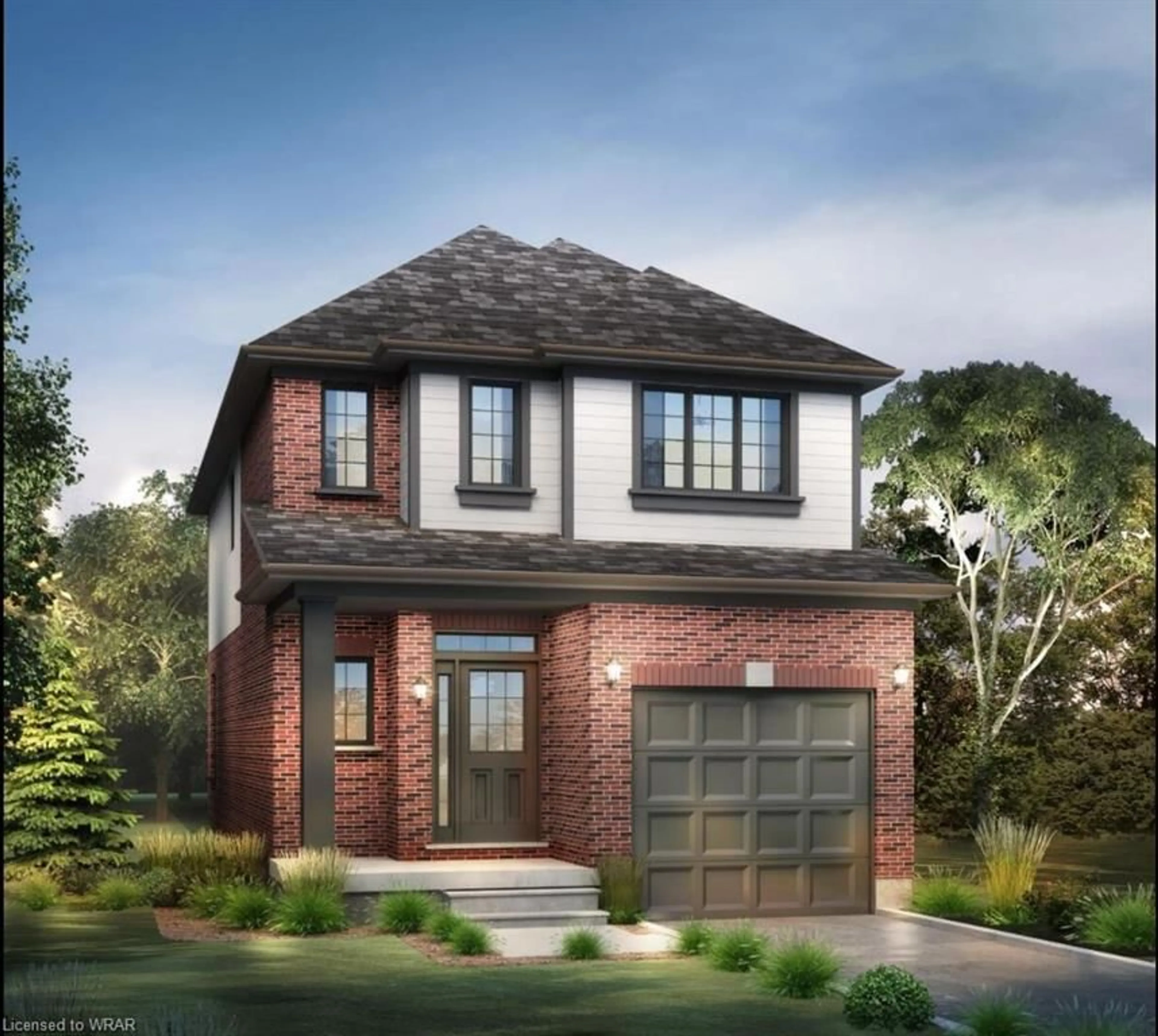 Home with brick exterior material for LOT 0078 Wild Chicory St, Kitchener Ontario N2P 0K7