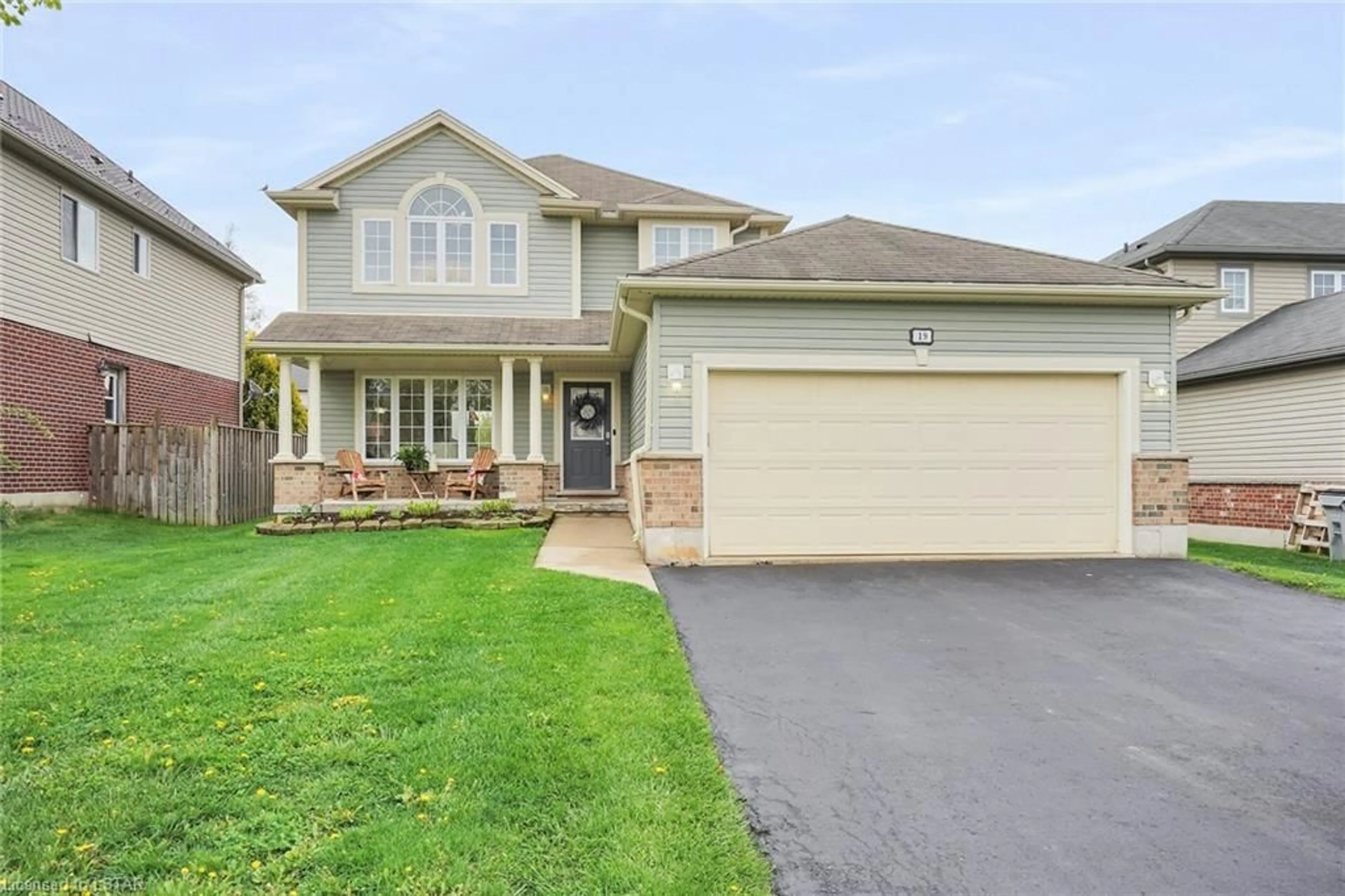 Frontside or backside of a home for 19 Periwinkle Dr, Ilderton Ontario N0M 2A0