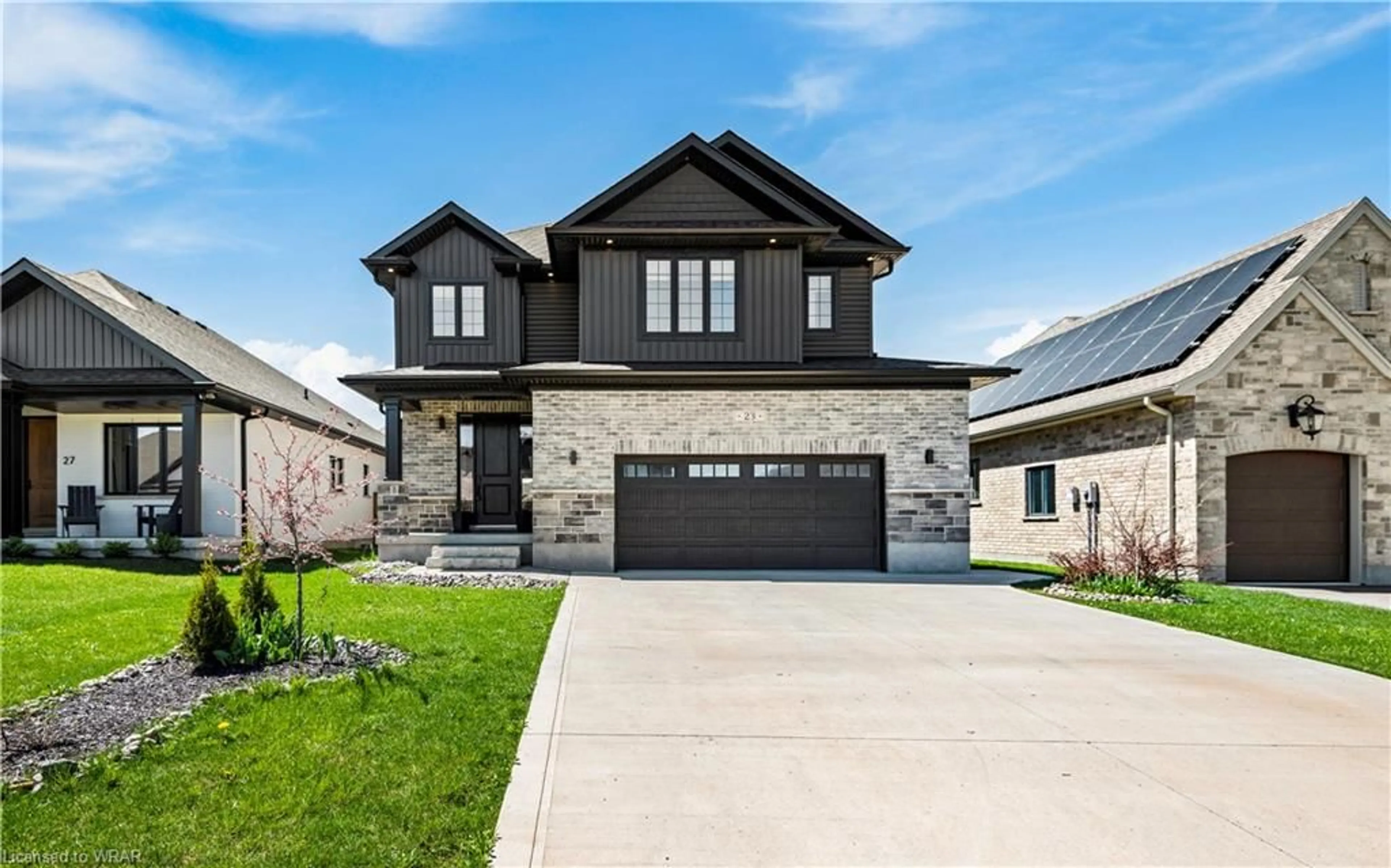 Home with brick exterior material for 23 Carriage Crossing Cross, Drayton Ontario N0G 1P0