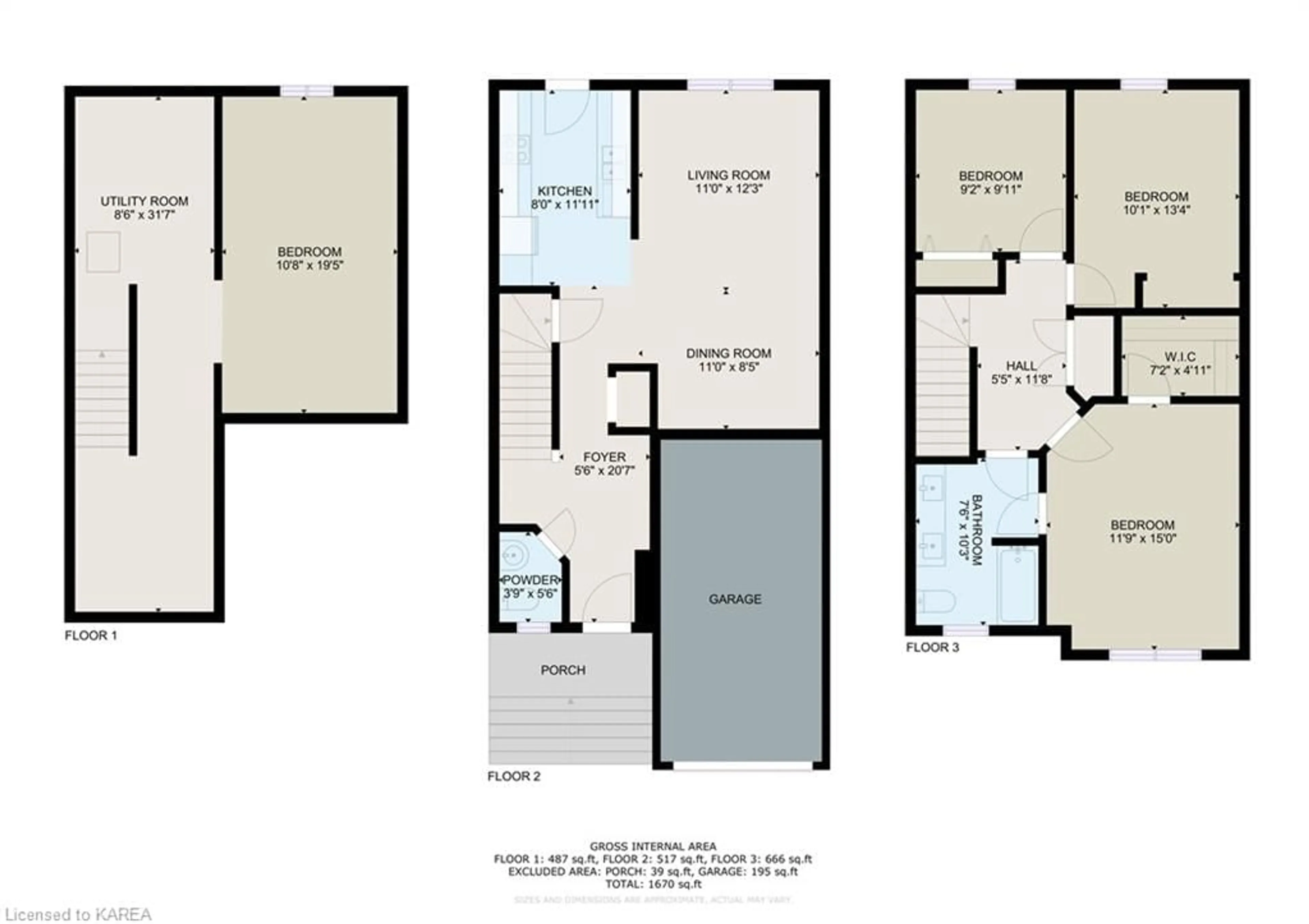 Floor plan for 3480 Princess Street, Kingston Ontario K7P 0L4
