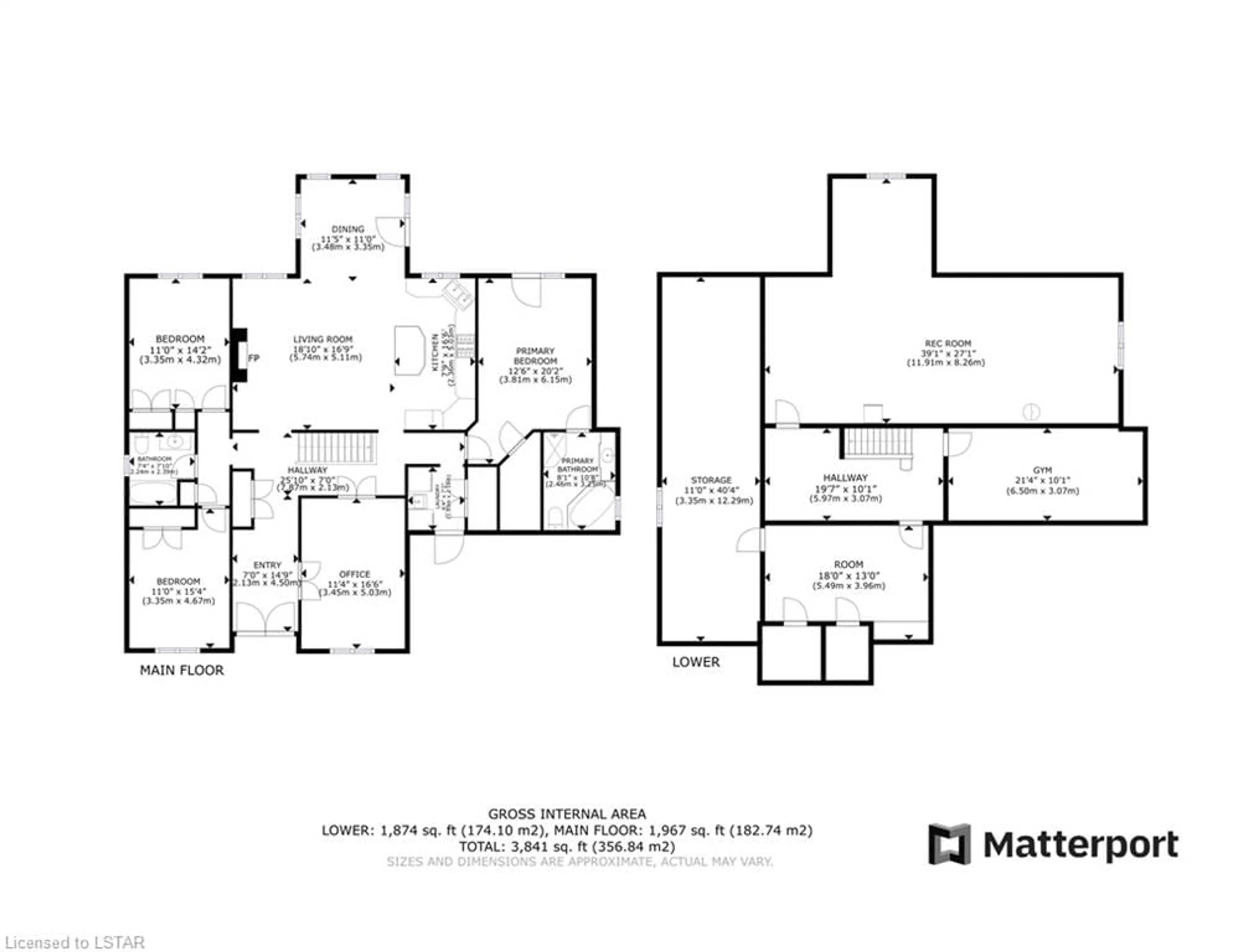 Floor plan for 4690 Colonel Talbot Rd #5, London Ontario N6P 1S6