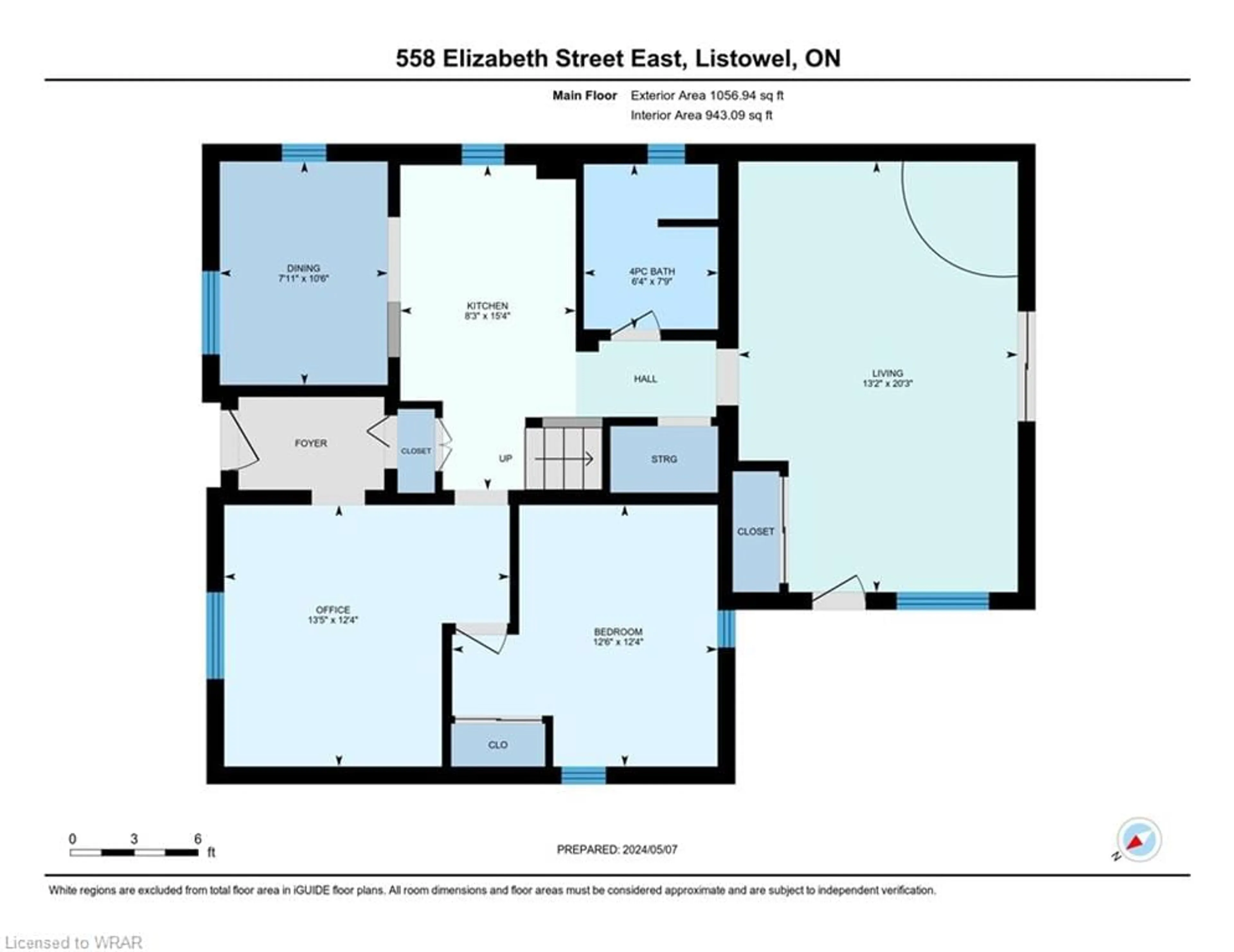 Floor plan for 558 Elizabeth St, Listowel Ontario N4W 2R2