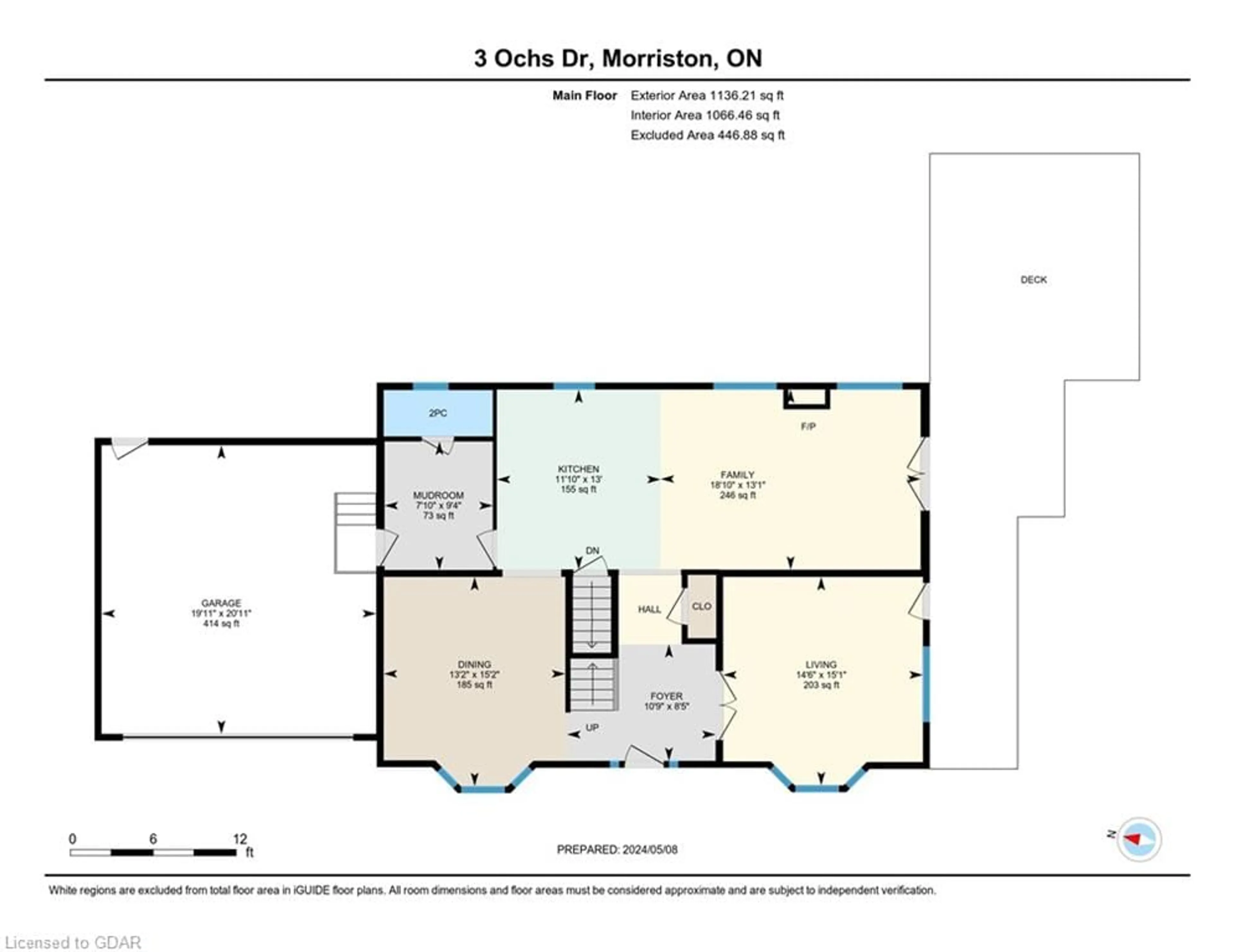 Floor plan for 3 Ochs Dr, Morriston Ontario N0B 2C0