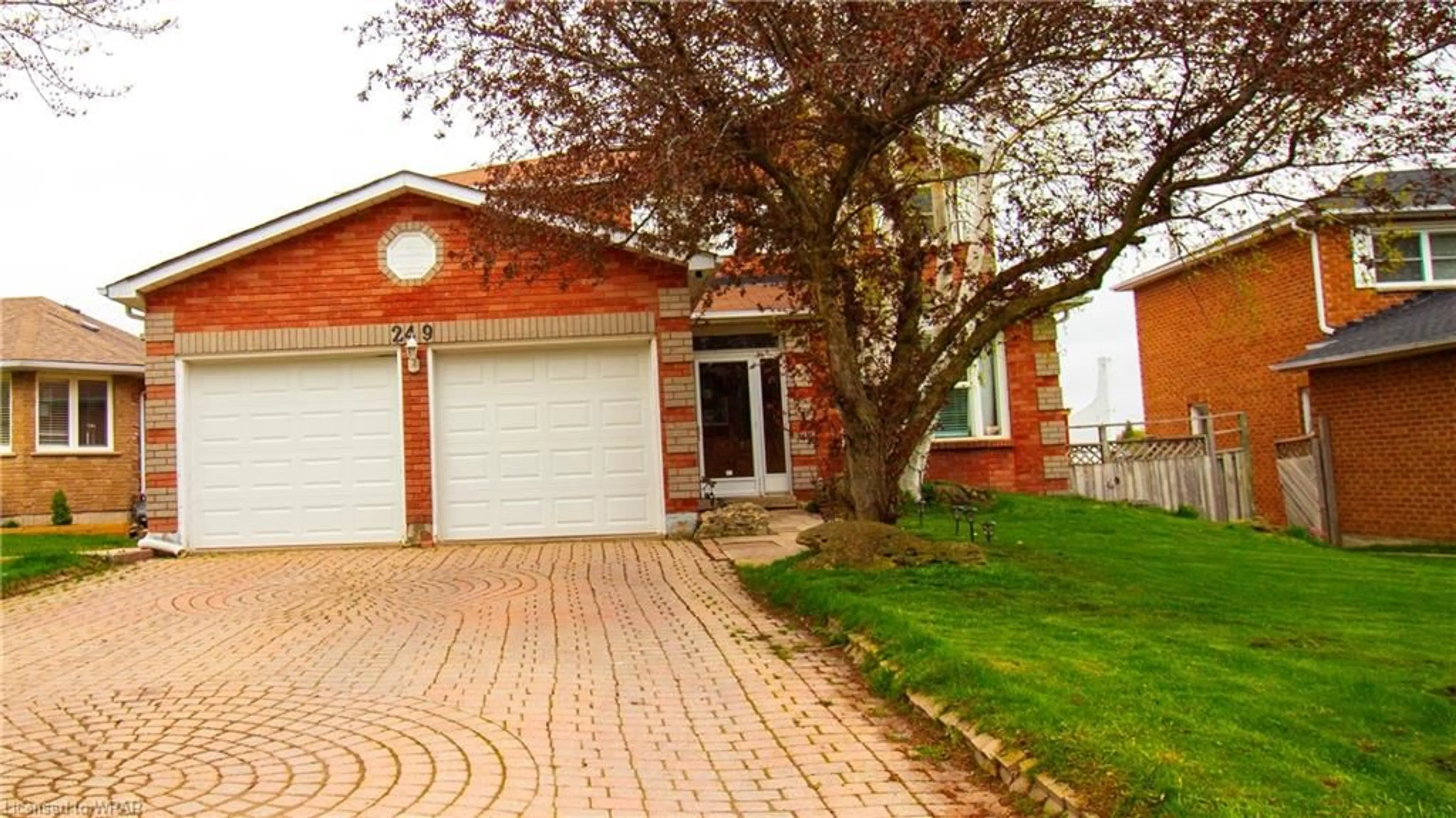Home with brick exterior material for 249 Edenwood Cres, Orangeville Ontario L9W 4M7