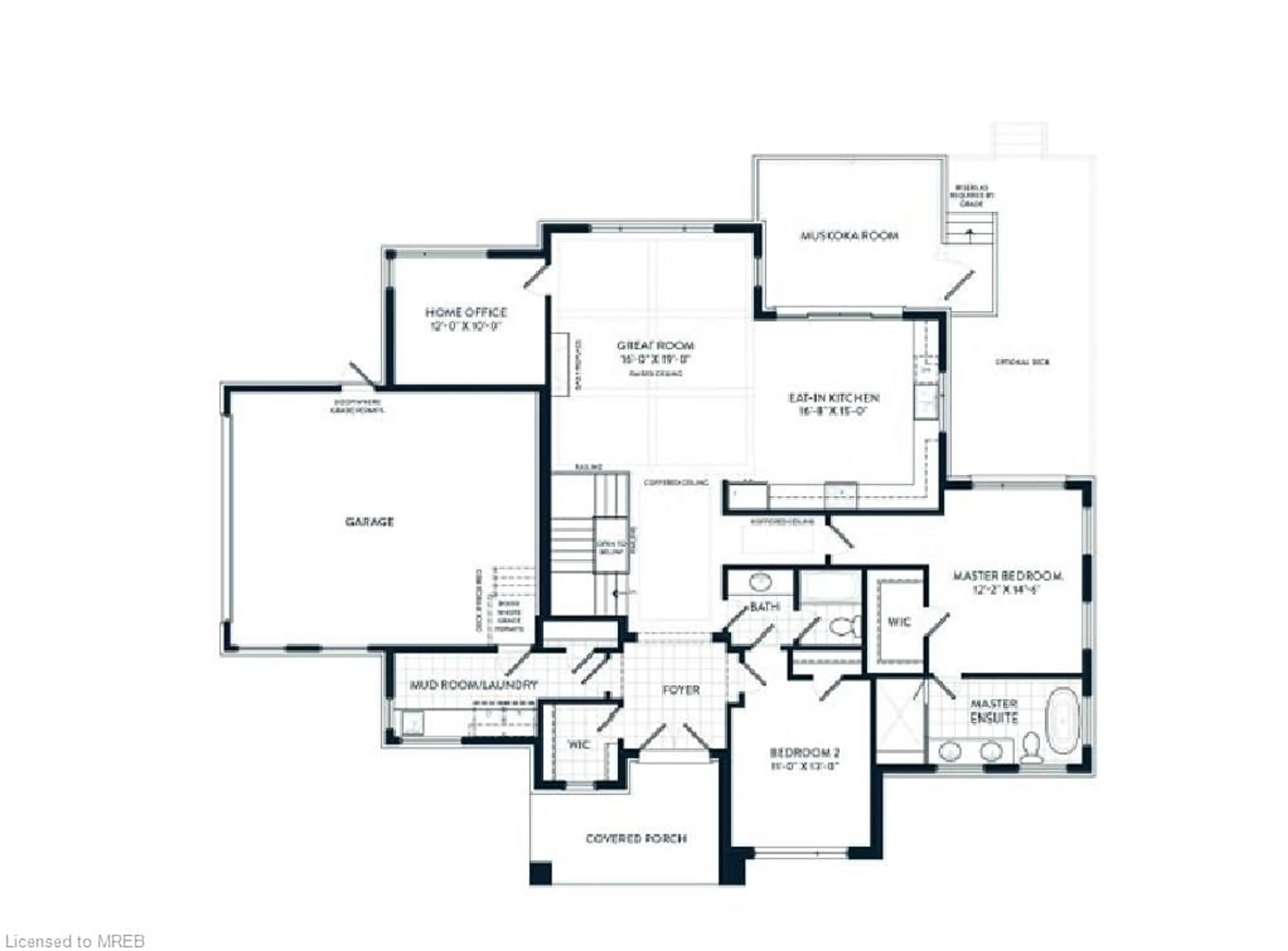 Floor plan for 1049 Greensview Dr #53, Huntsville Ontario P1H 0K1