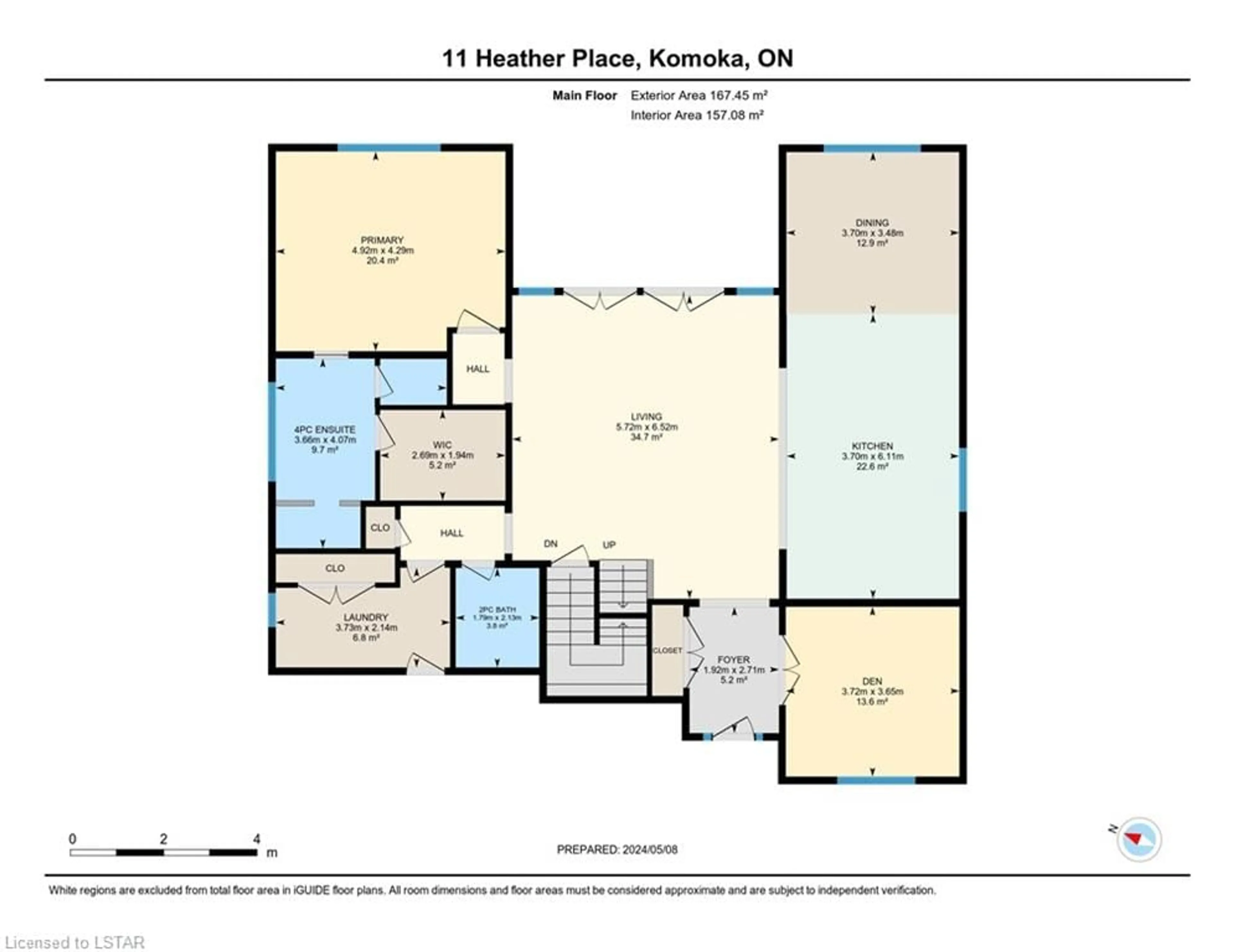 Floor plan for 11 Heather Pl, Komoka Ontario N0L 1R0