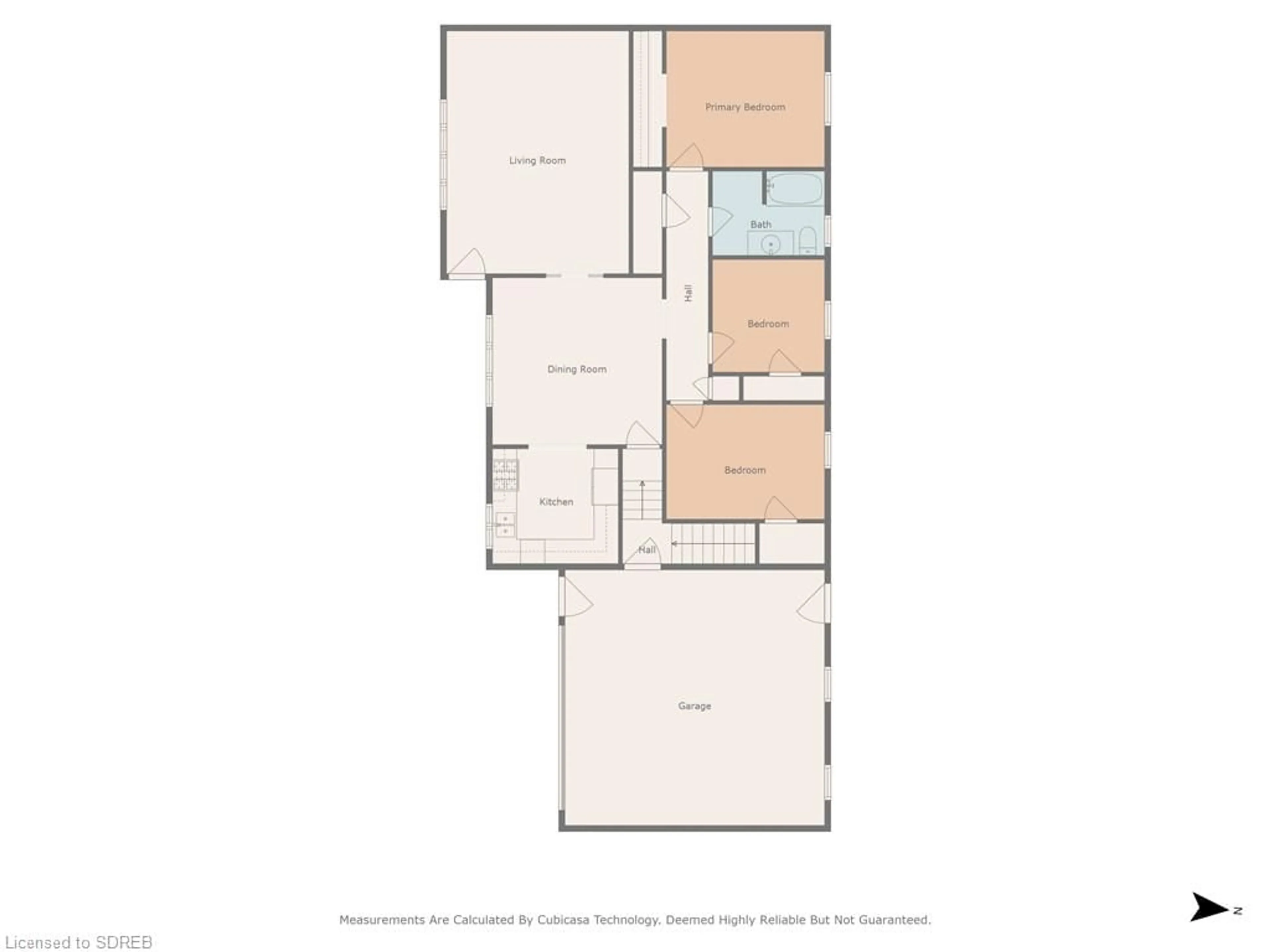 Floor plan for 125963 Mall Rd, Otterville Ontario N0J 1R0
